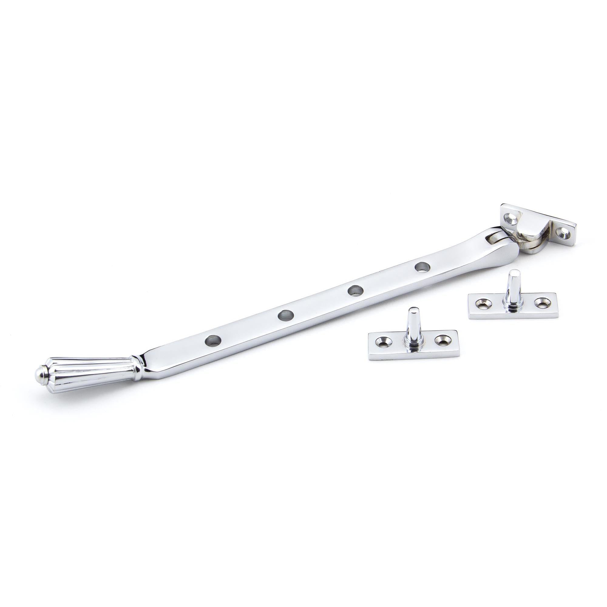 Polished Chrome 10" Hinton Stay | From The Anvil - Stays - From The Anvil - Yester Home