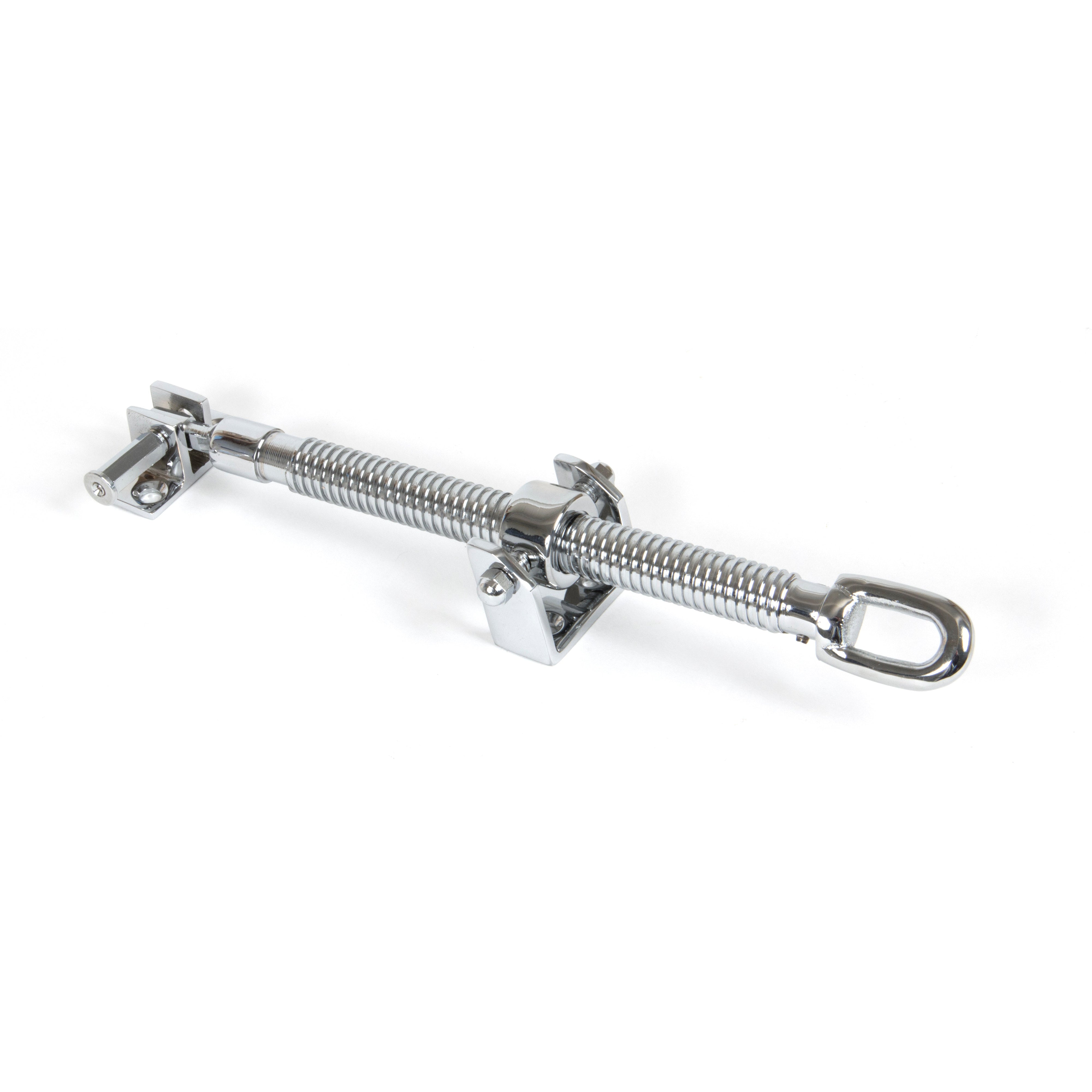 Polished Chrome 12" Fanlight Screw Opener | From The Anvil-Fanlight Openers-Yester Home