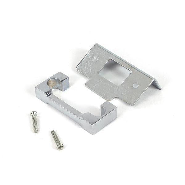 Polished Chrome ½" Rebate Kit for Deadbolt - Deadlocks & Deadbolts - From The Anvil - Yester Home