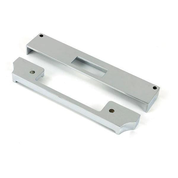 Polished Chrome ½" Rebate Kit for Euro Dead Lock - Deadlocks & Deadbolts - From The Anvil - Yester Home