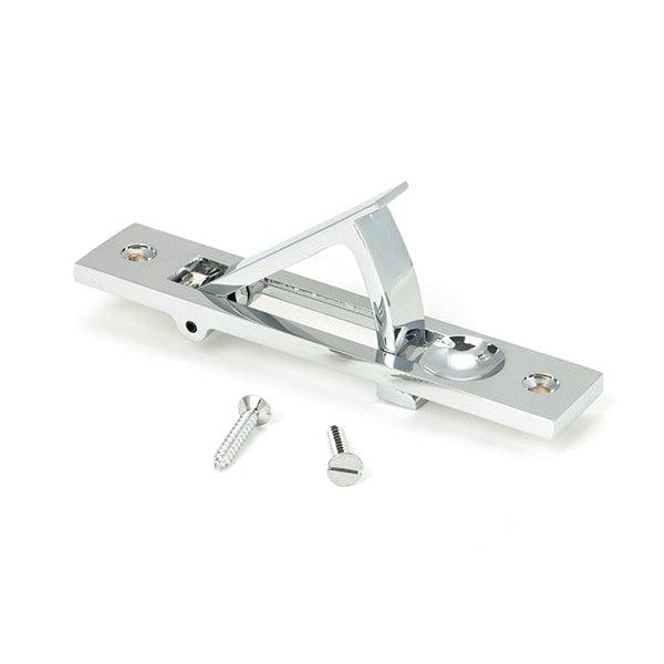 Polished Chrome 125mm x 25mm Edge Pull | From The Anvil-Cabinet Pulls-Yester Home