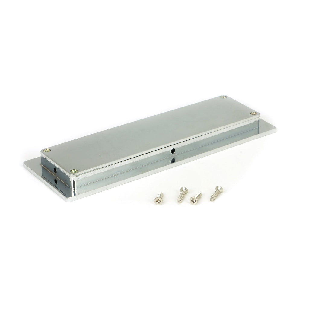 Polished Chrome 175mm Plain Rectangular Pull | From The Anvil-Cabinet Pulls-Yester Home