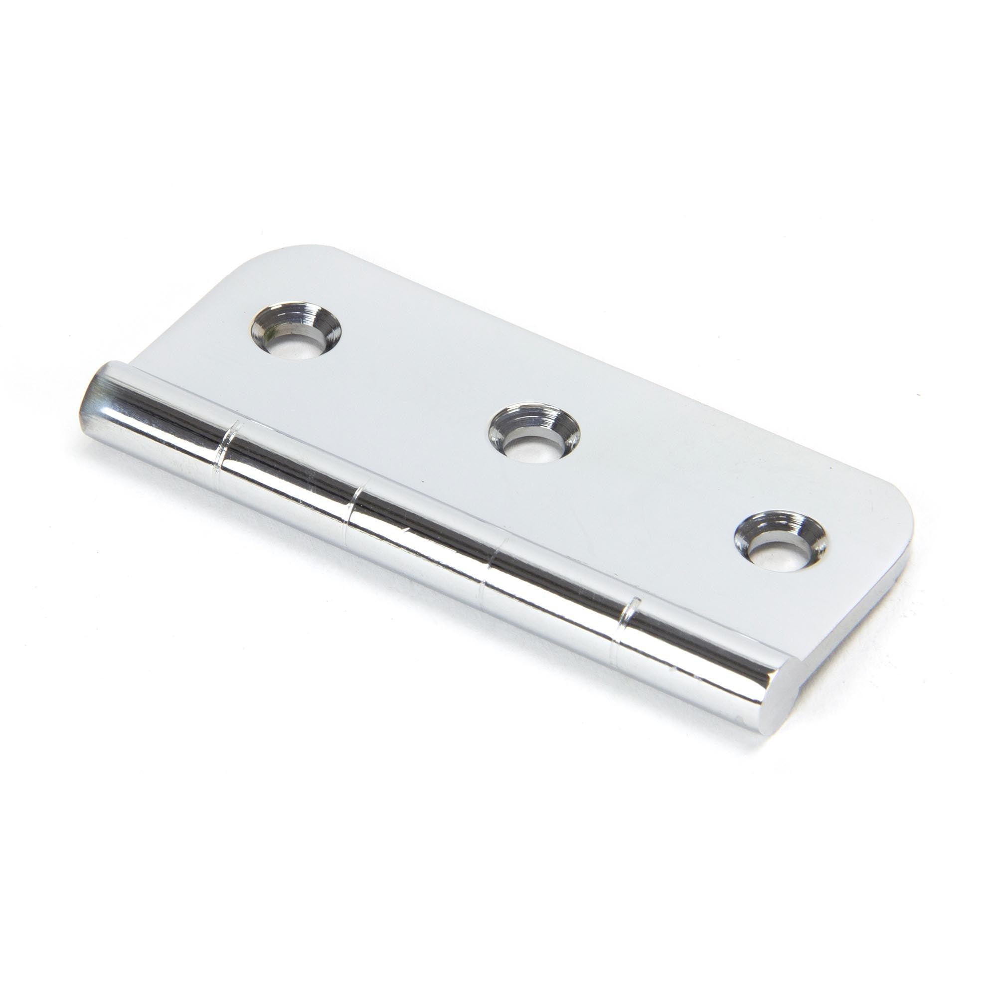 Polished Chrome 3" Dummy Butt Hinge (Single) | From The Anvil - Butt Hinges - From The Anvil - Yester Home