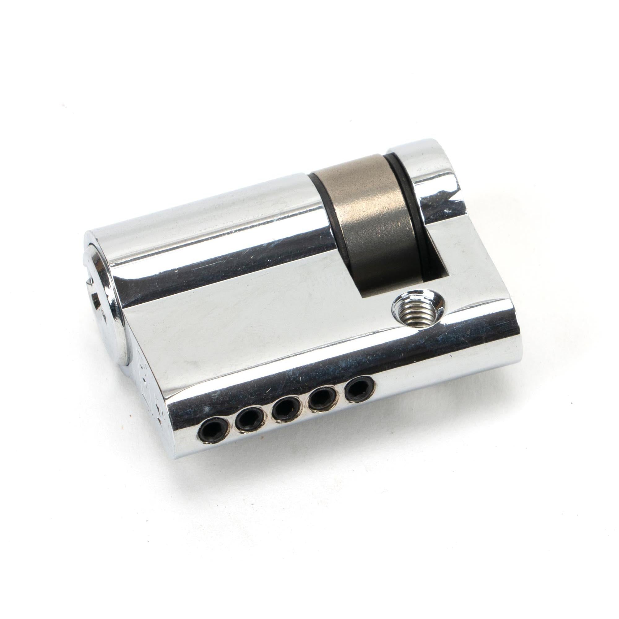 Polished Chrome 30/10 5pin Single Cylinder | From The Anvil - Euro Cylinders - From The Anvil - Yester Home