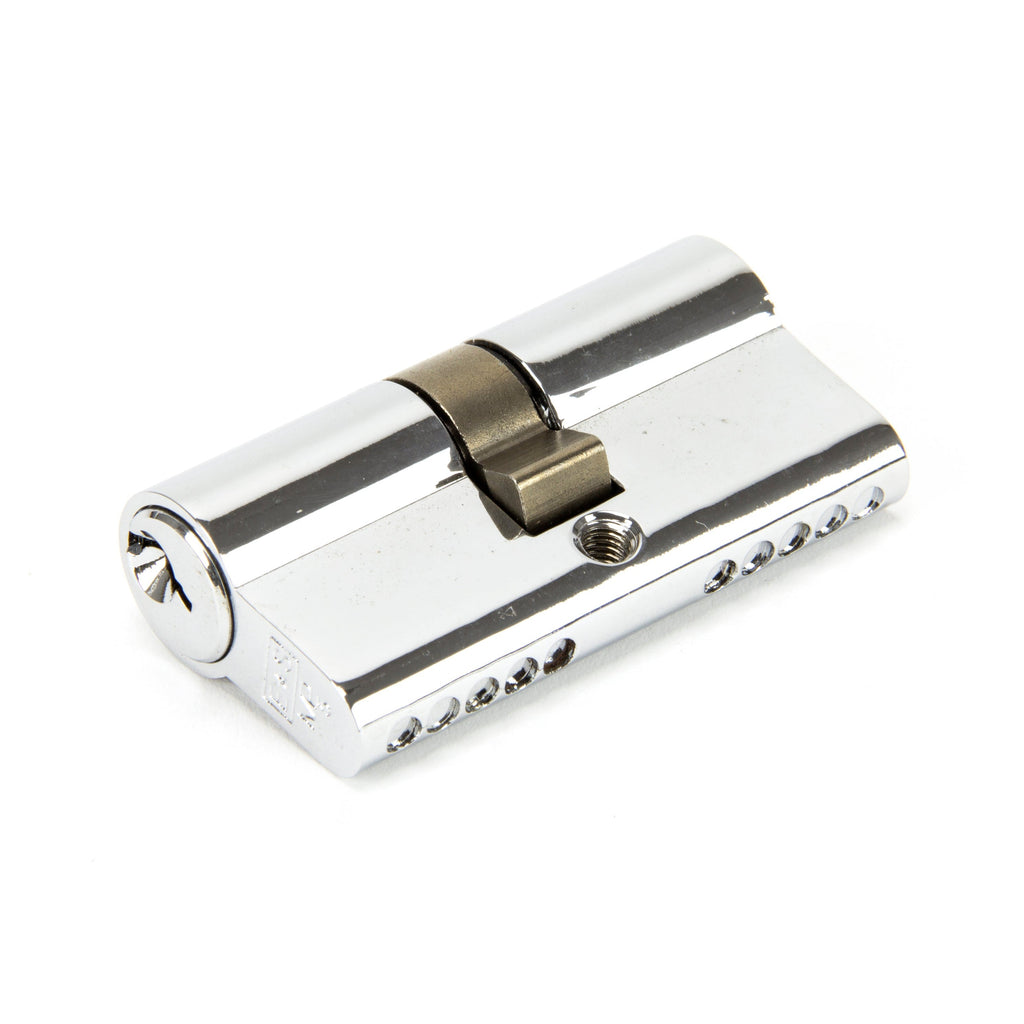 Polished Chrome 30/30 5pin Euro Cylinder KA | From The Anvil-Euro Cylinders-Yester Home