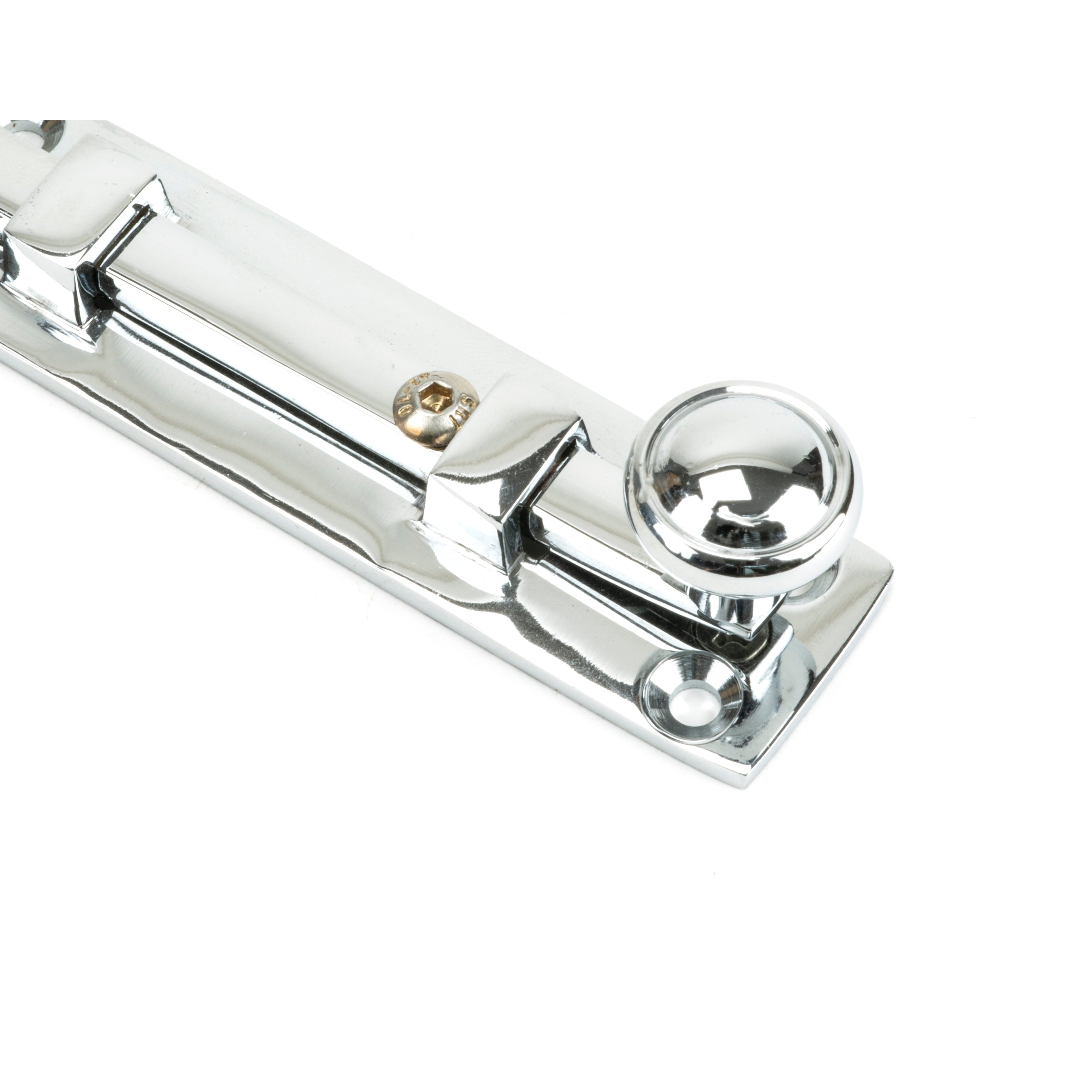 Polished Chrome 4" Universal Bolt | From The Anvil-Bolts-Yester Home