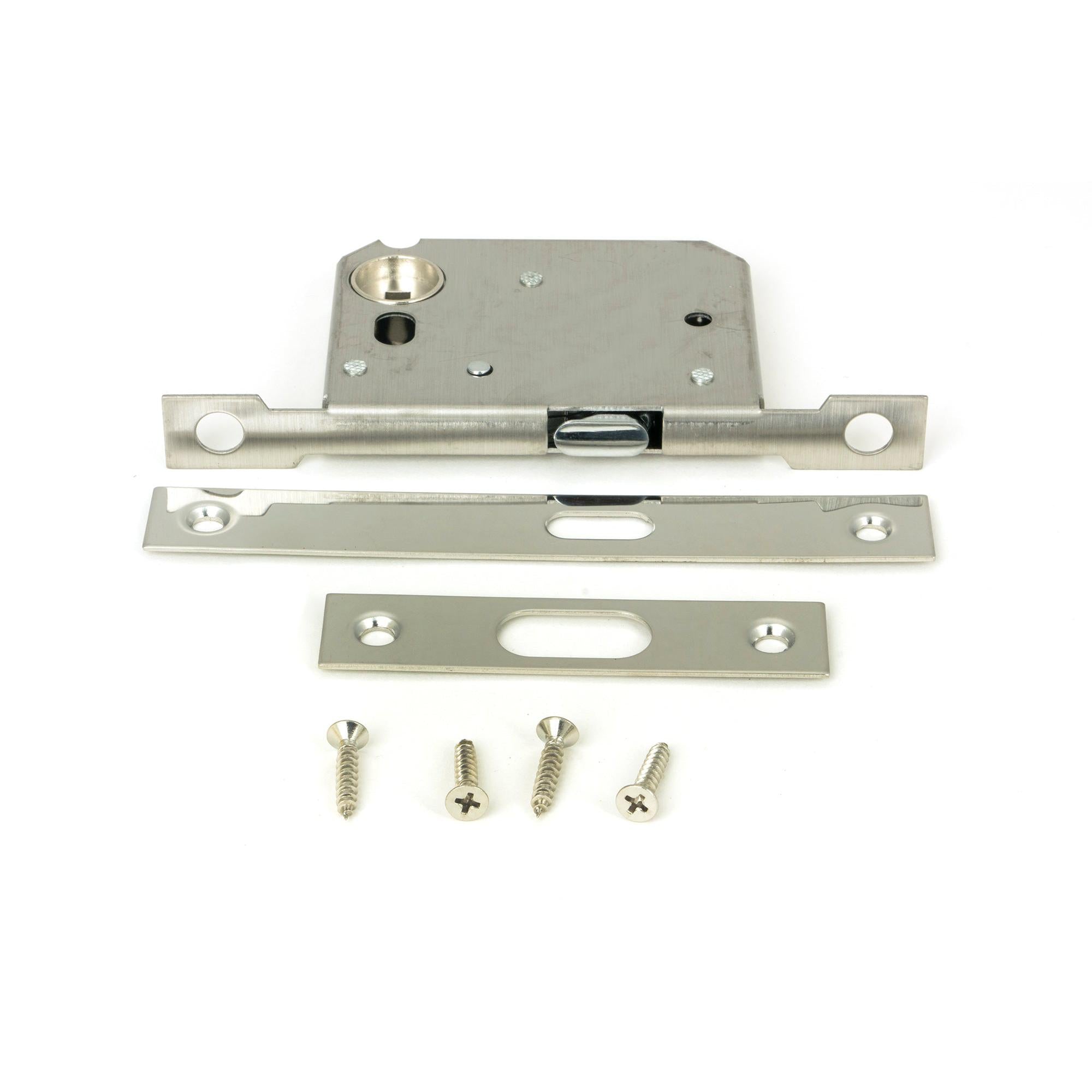 Polished Chrome 50mm Sliding Door Lock | From The Anvil - Sliding Door Locks - From The Anvil - Yester Home