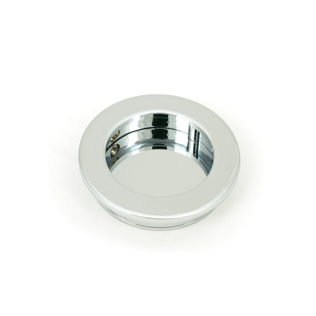 Polished Chrome 60mm Plain Round Pull | From The Anvil-Cabinet Pulls-Yester Home