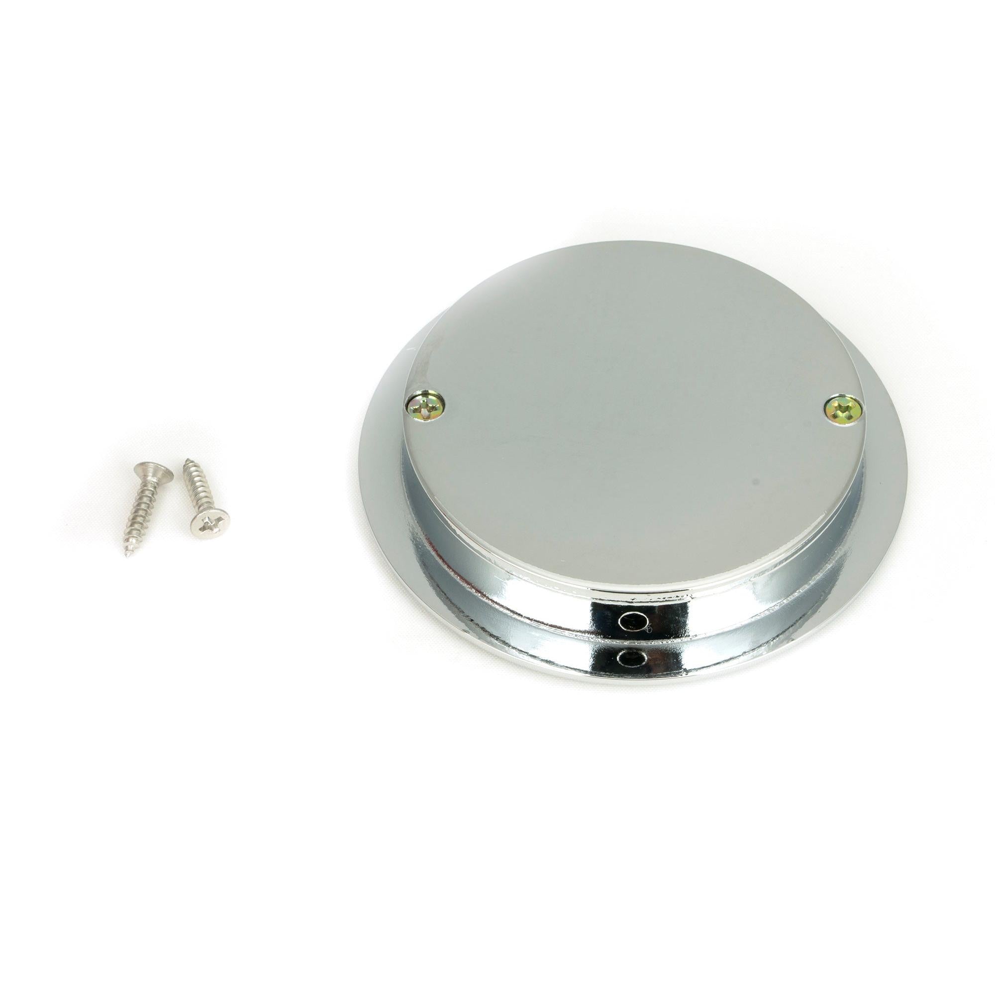 Polished Chrome 75mm Art Deco Round Pull | From The Anvil - Cabinet Pulls - From The Anvil - Yester Home