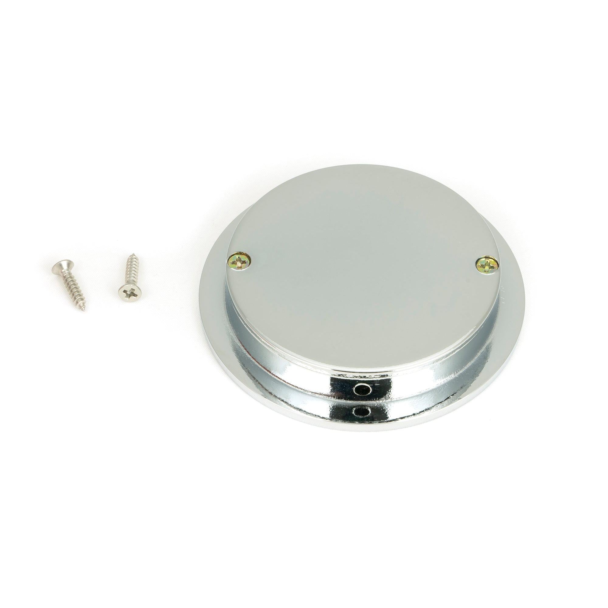 Polished Chrome 75mm Plain Round Pull | From The Anvil - Cabinet Pulls - From The Anvil - Yester Home