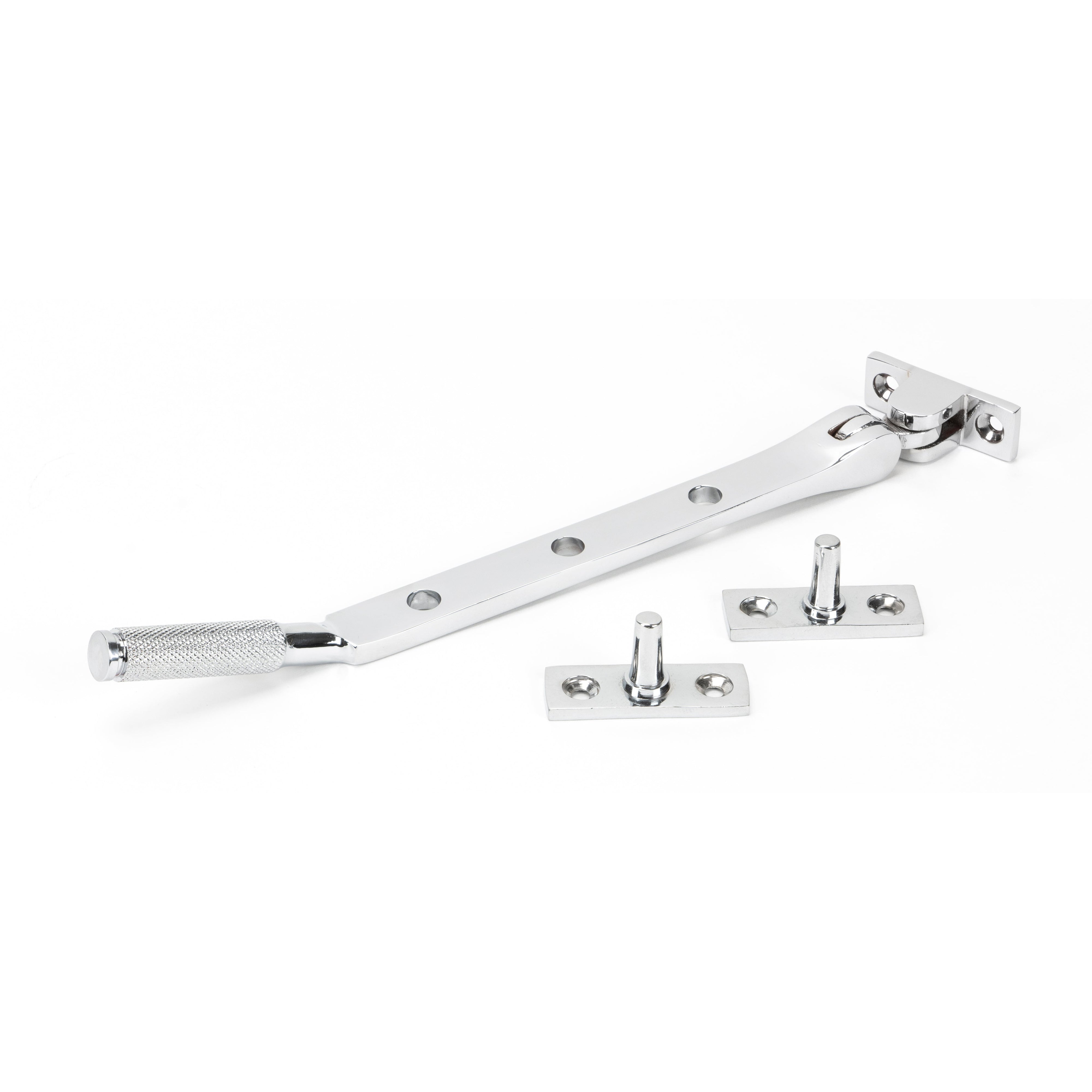 Polished Chrome 8" Brompton Stay | From The Anvil-Stays-Yester Home