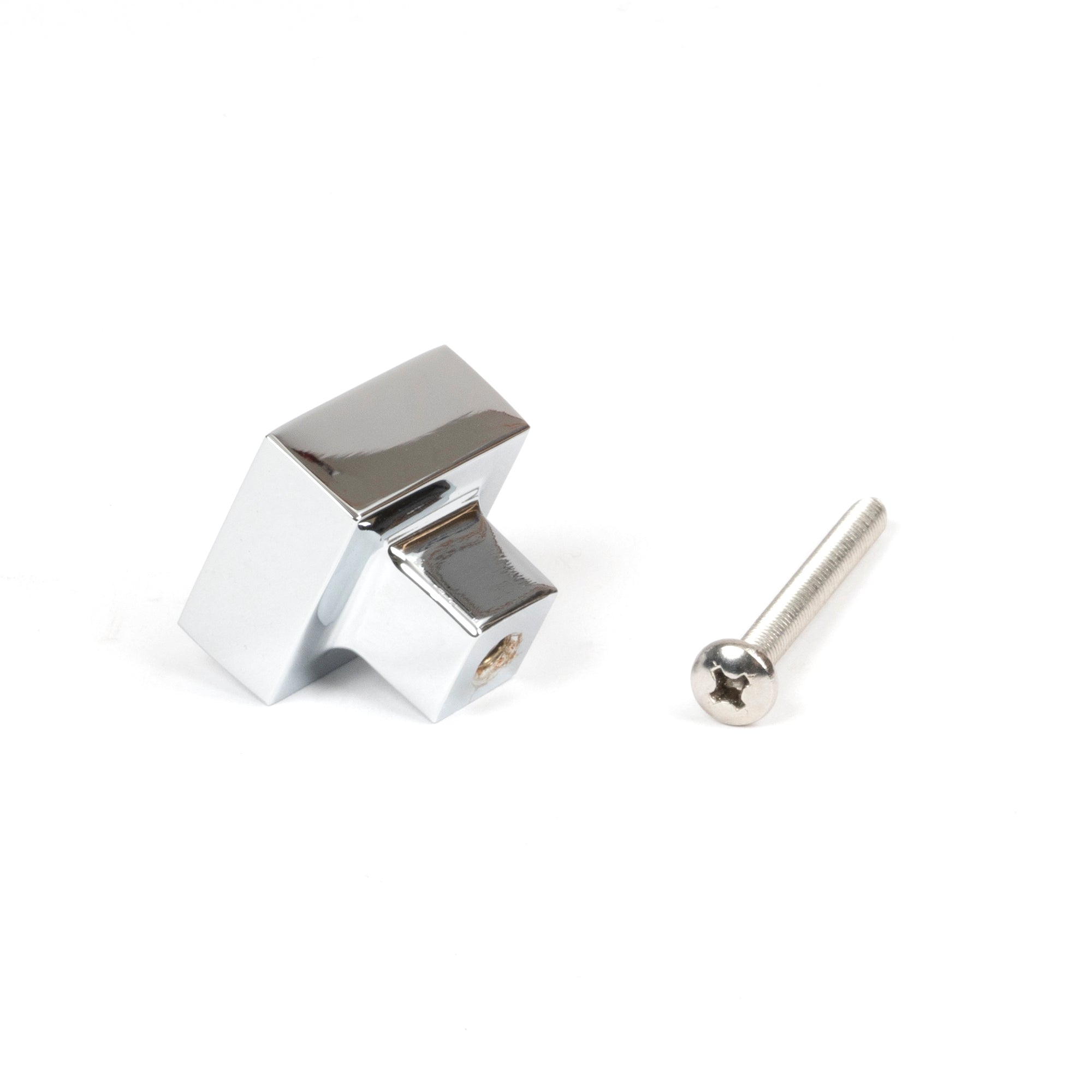Polished Chrome Albers Cabinet Knob - 25mm | From The Anvil - Cabinet Knobs - From The Anvil - Yester Home