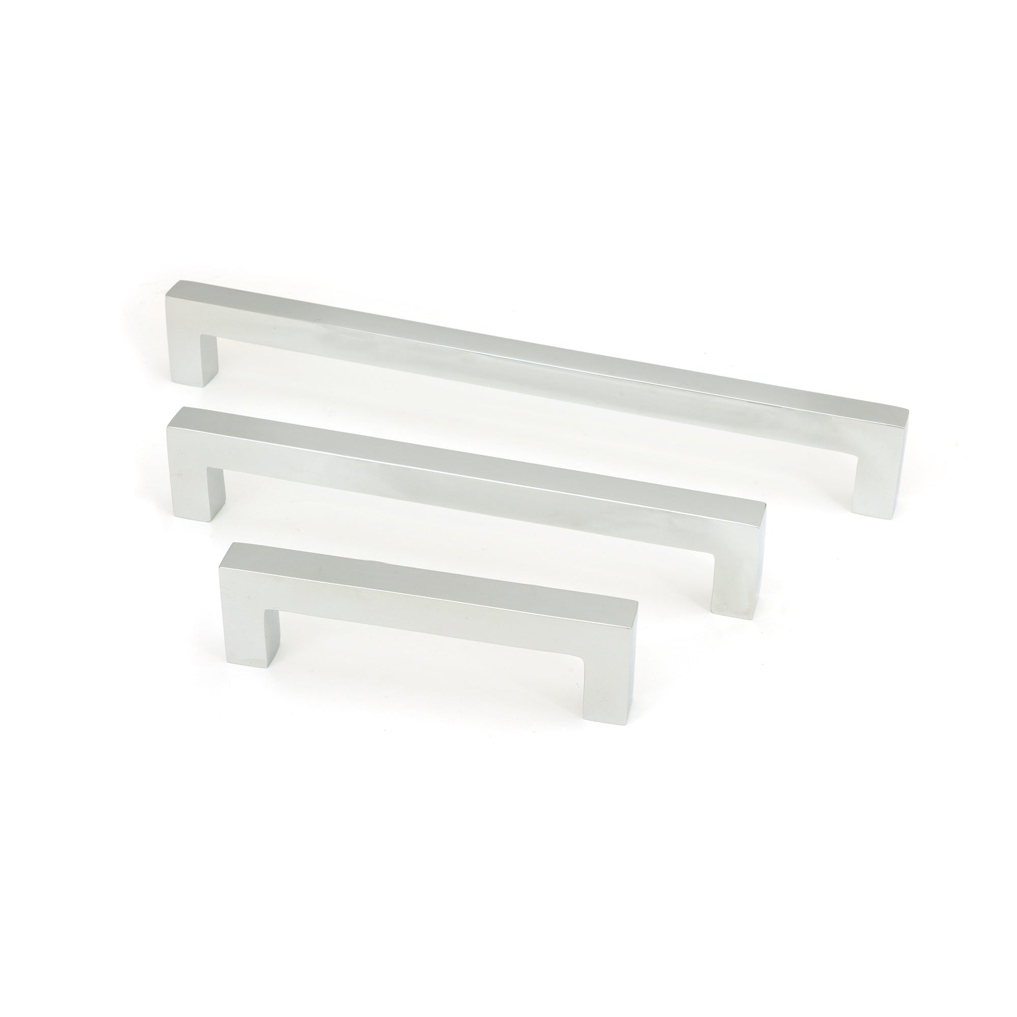 Polished Chrome Albers Pull Handle - Large | From The Anvil-Pull Handles-Yester Home