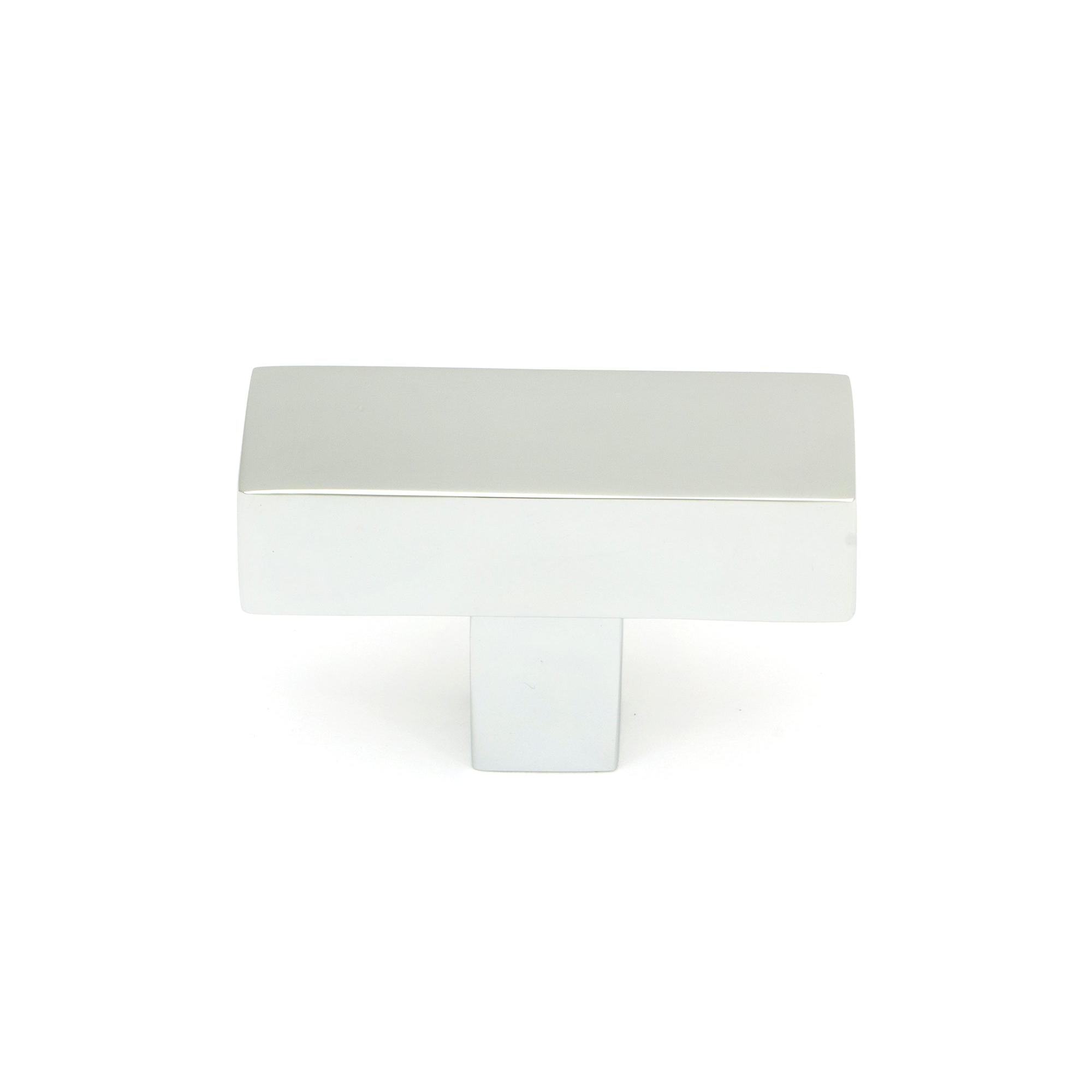 Polished Chrome Albers T-Bar | From The Anvil - Cabinet Knobs - From The Anvil - Yester Home