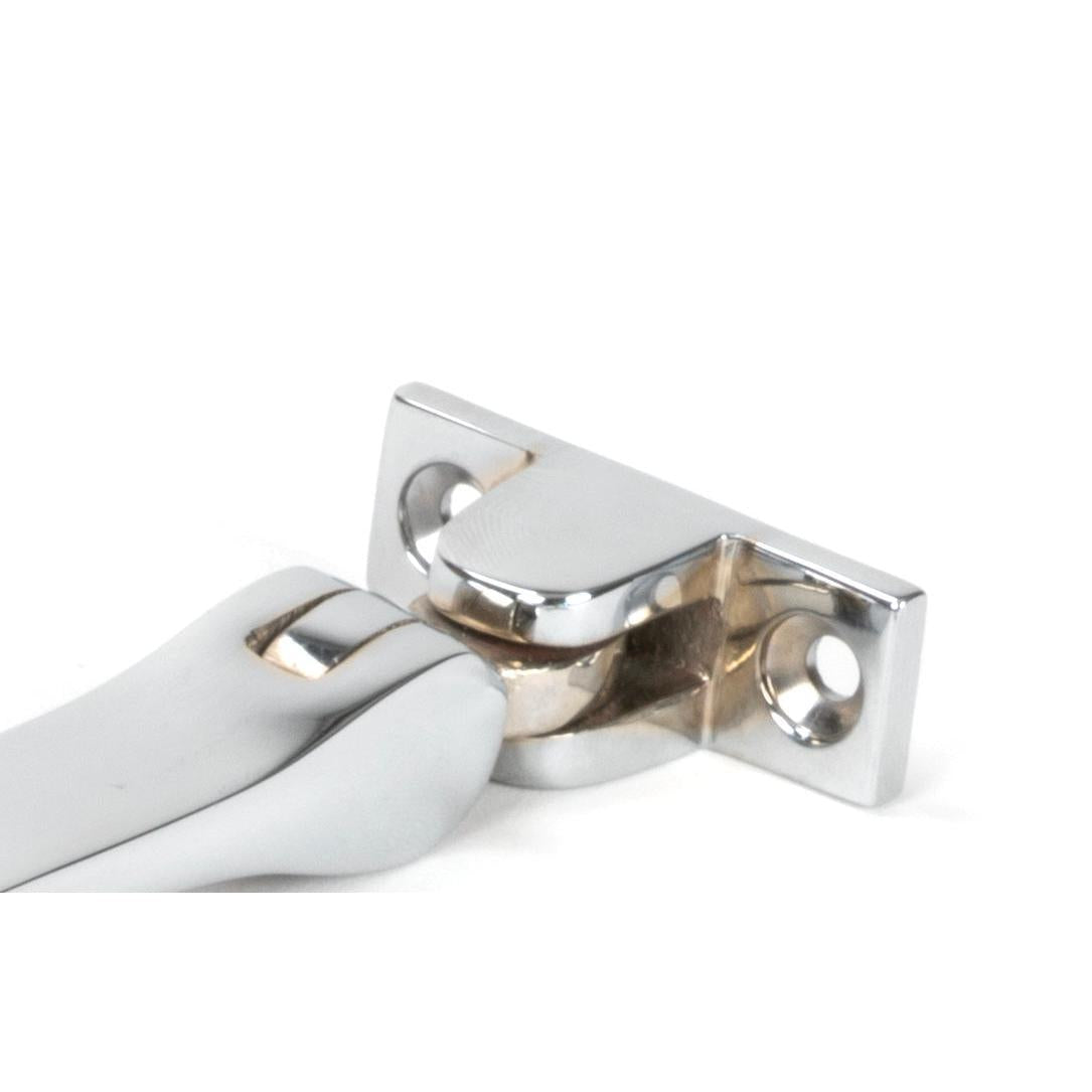 Polished Chrome Art Deco 12" Stay - Stays - From The Anvil - Yester Home