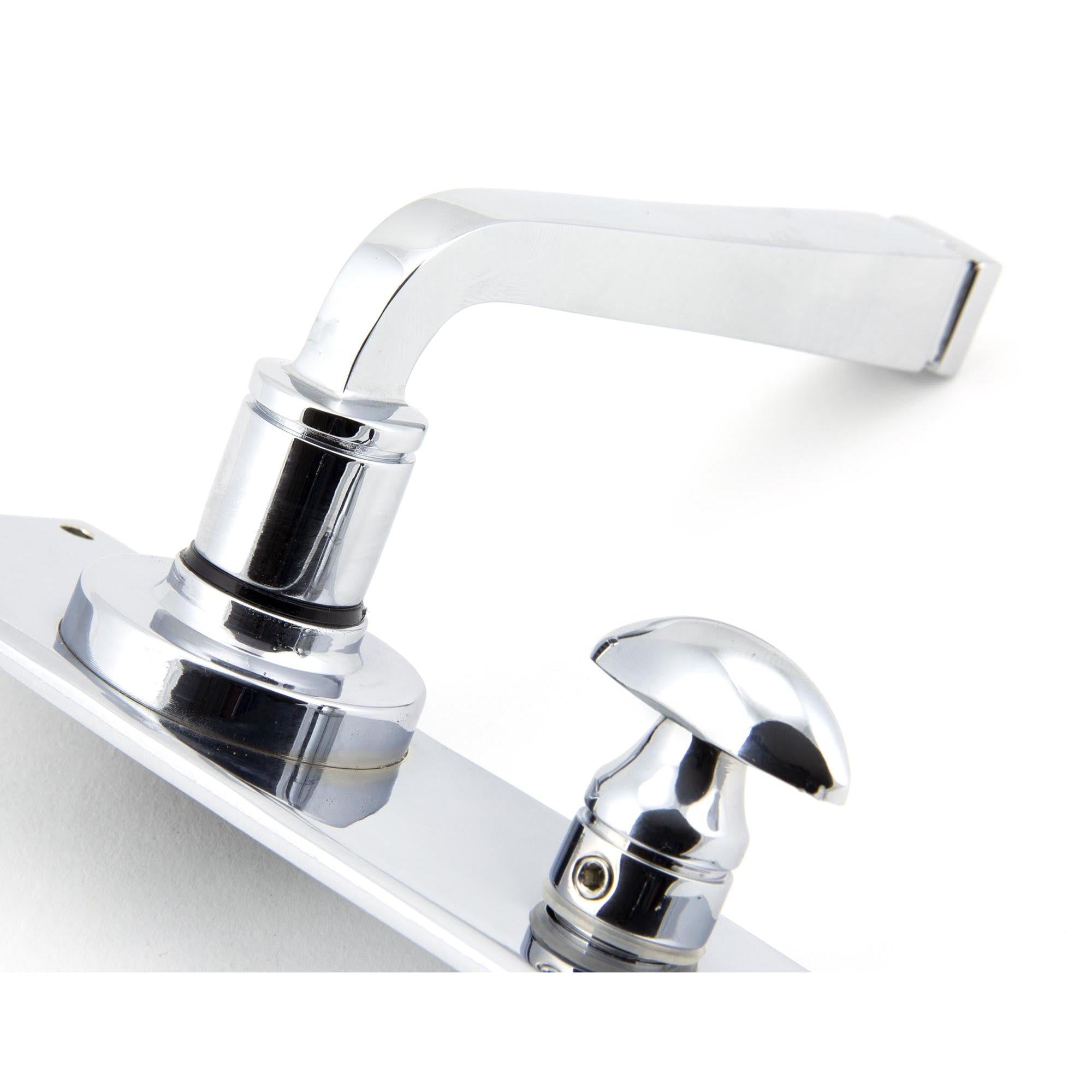 Polished Chrome Avon Lever Bathroom Set | From The Anvil - Lever Bathroom - From The Anvil - Yester Home