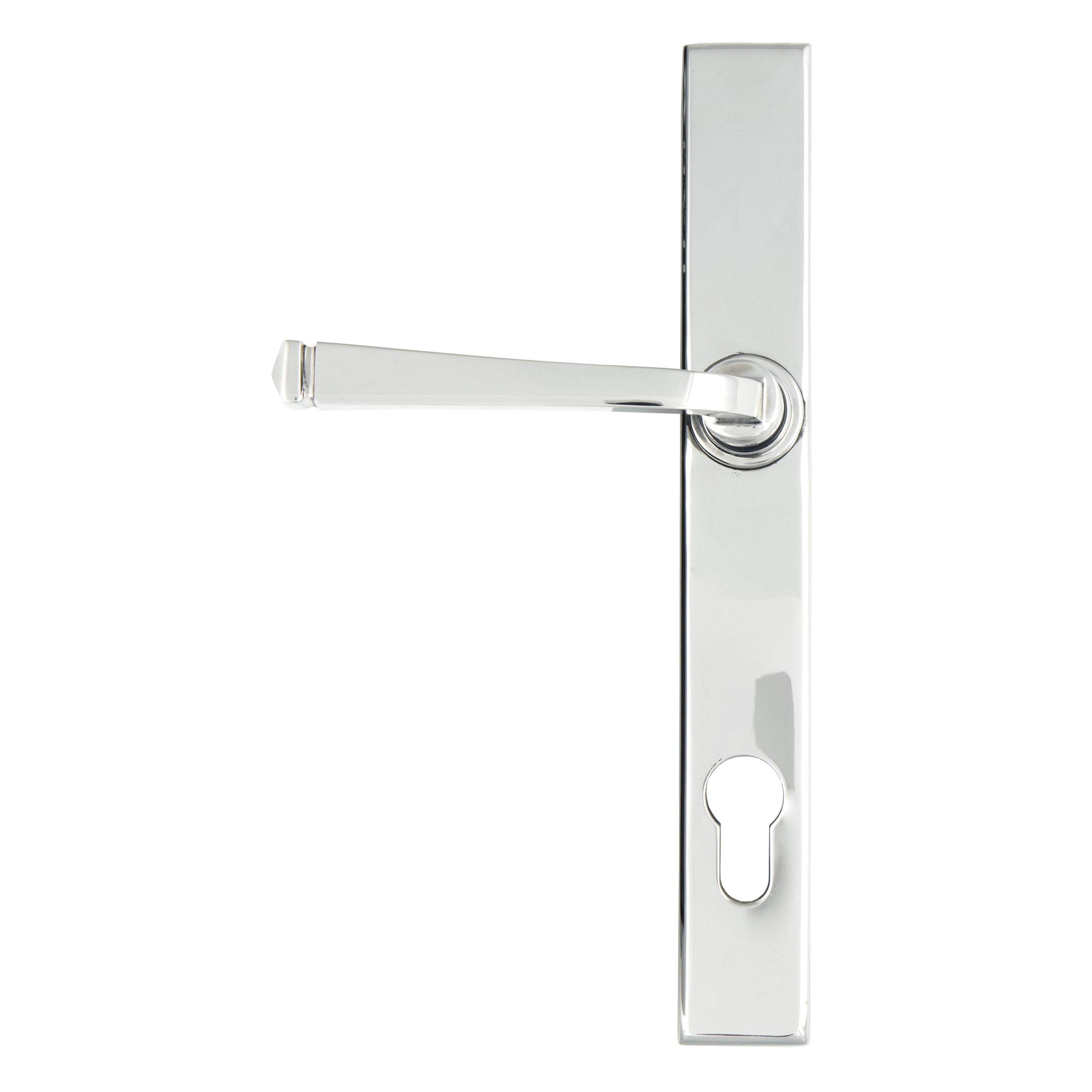 Polished Chrome Avon Slimline Lever Espag. Lock Set | From The Anvil - Espagnolette - From The Anvil - Yester Home