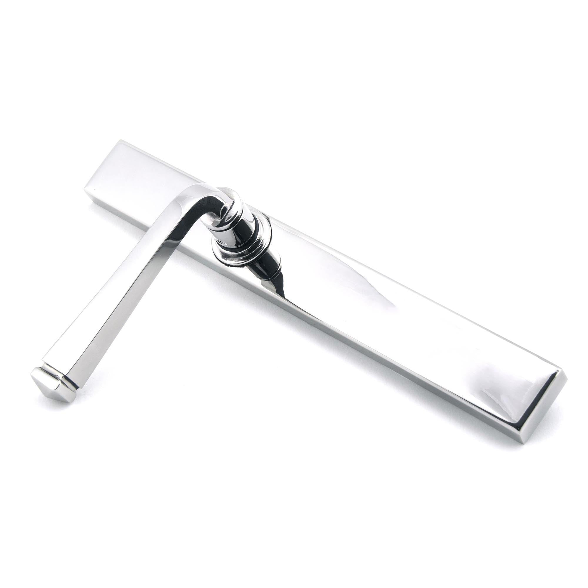 Polished Chrome Avon Slimline Lever Latch Set | From The Anvil - Espagnolette - From The Anvil - Yester Home