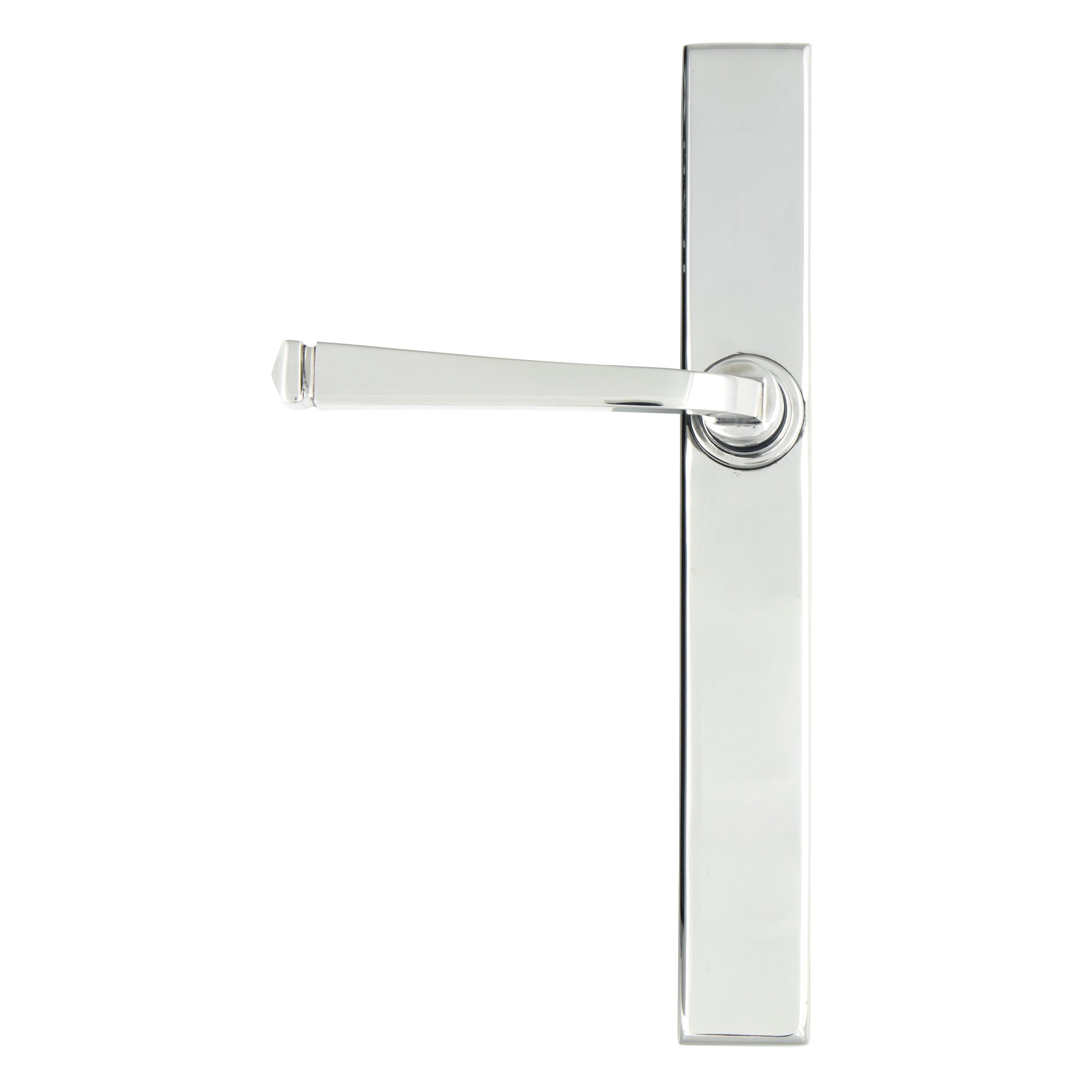 Polished Chrome Avon Slimline Lever Latch Set | From The Anvil-Espagnolette-Yester Home