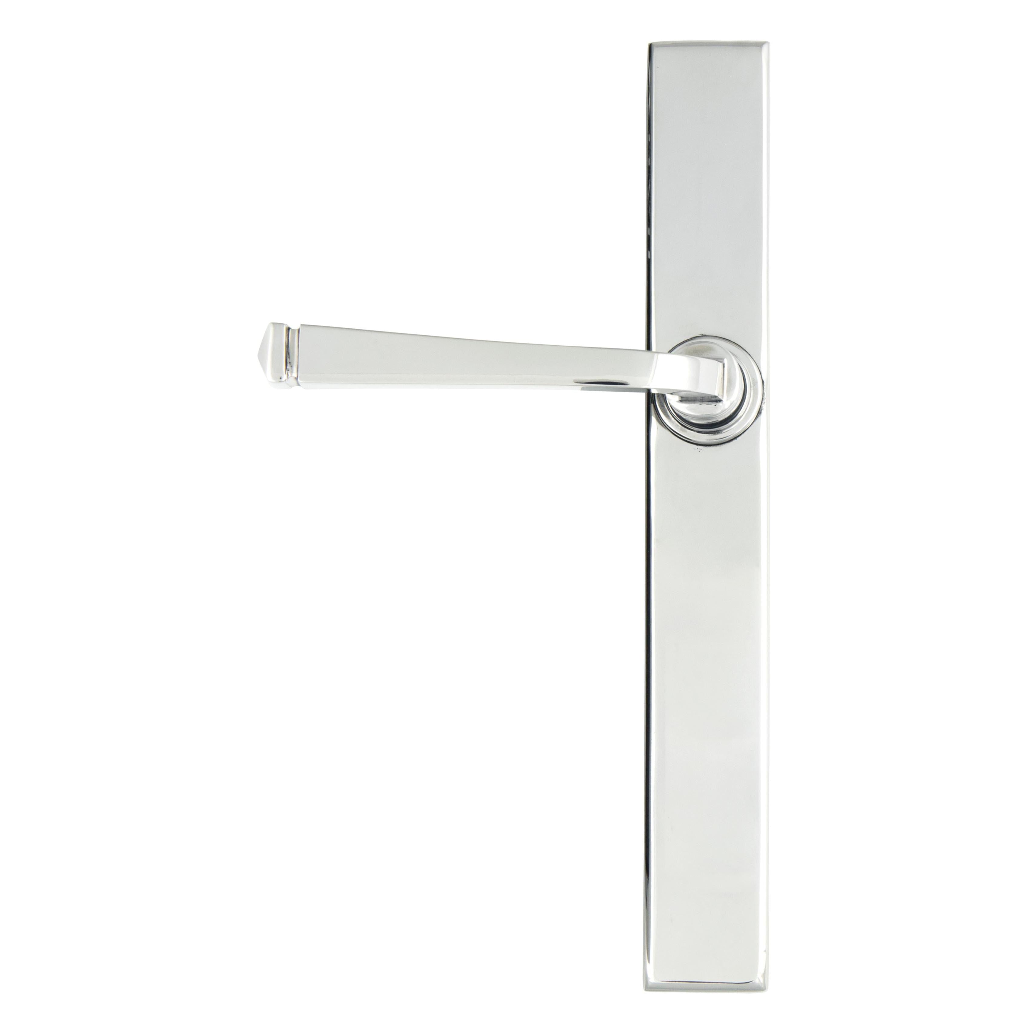 Polished Chrome Avon Slimline Lever Latch Set | From The Anvil - Espagnolette - From The Anvil - Yester Home