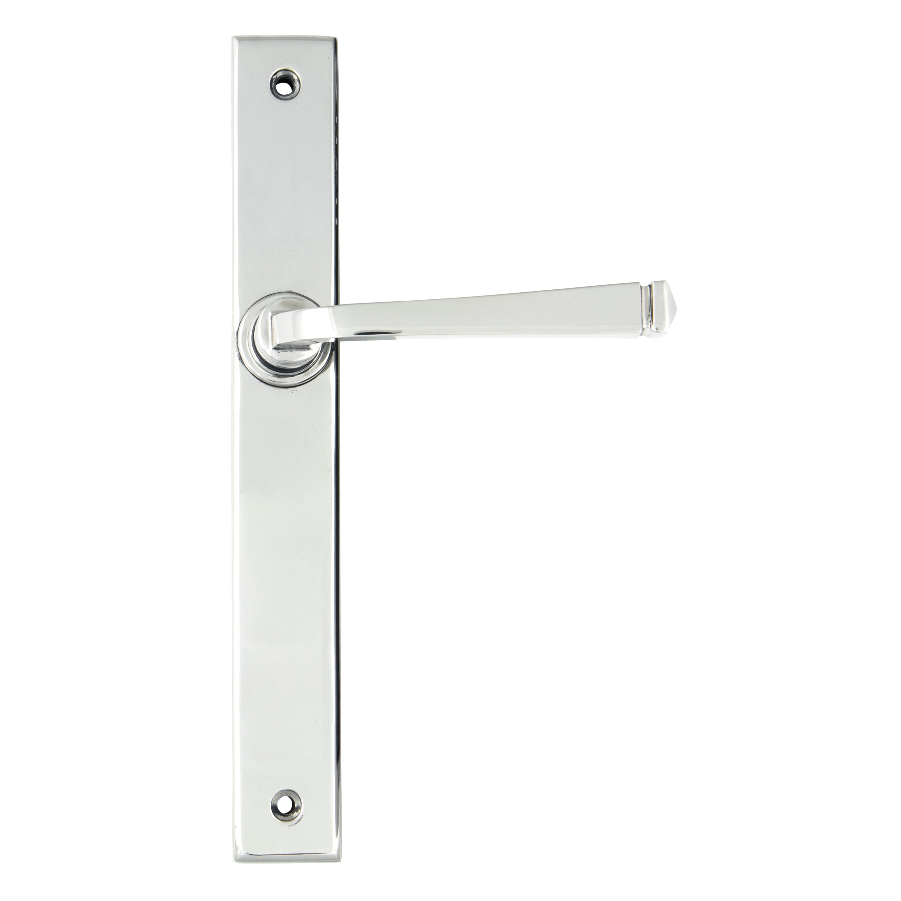 Polished Chrome Avon Slimline Lever Latch Set | From The Anvil-Espagnolette-Yester Home