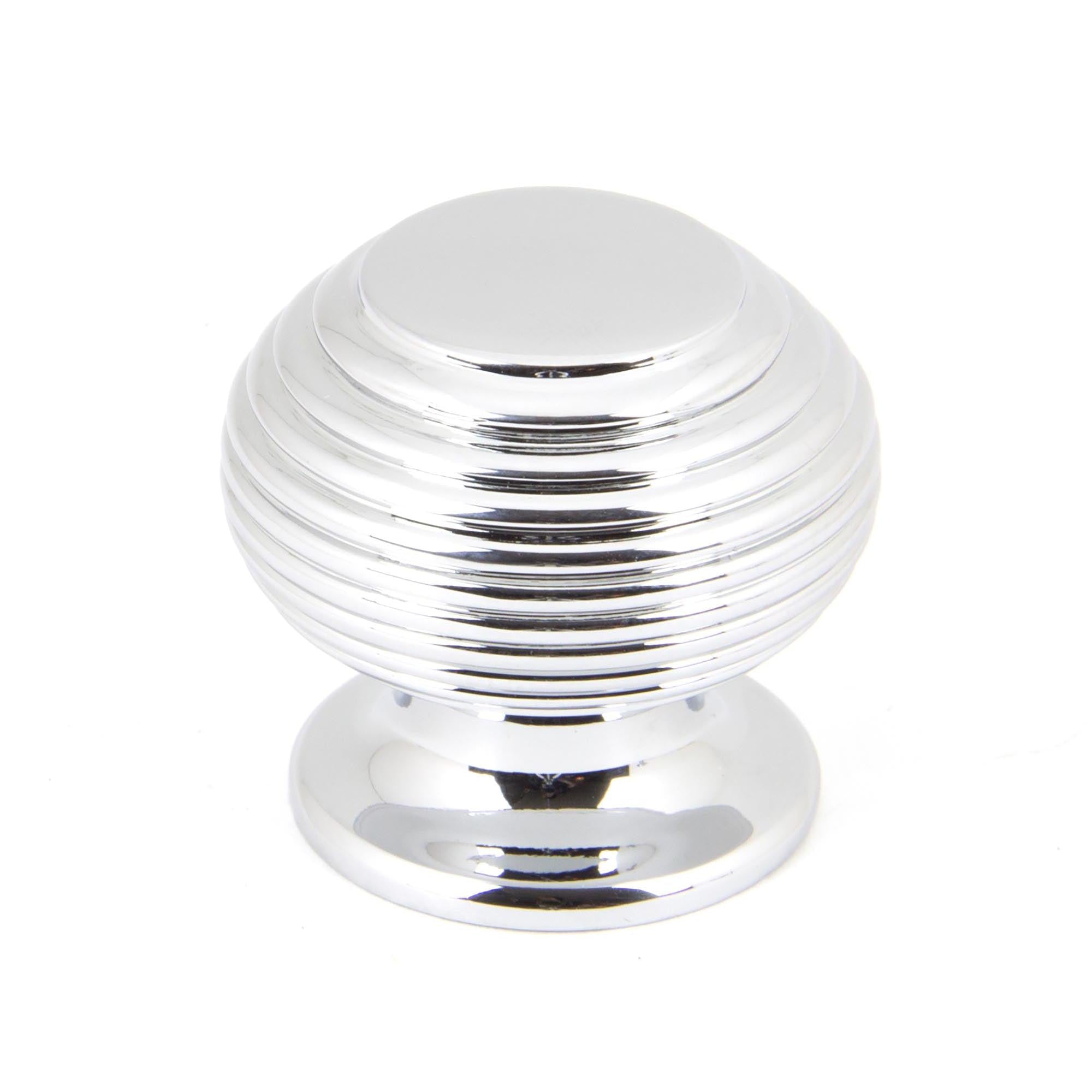 Polished Chrome Beehive Cabinet Knob 30mm | From The Anvil - Cabinet Knobs - From The Anvil - Yester Home
