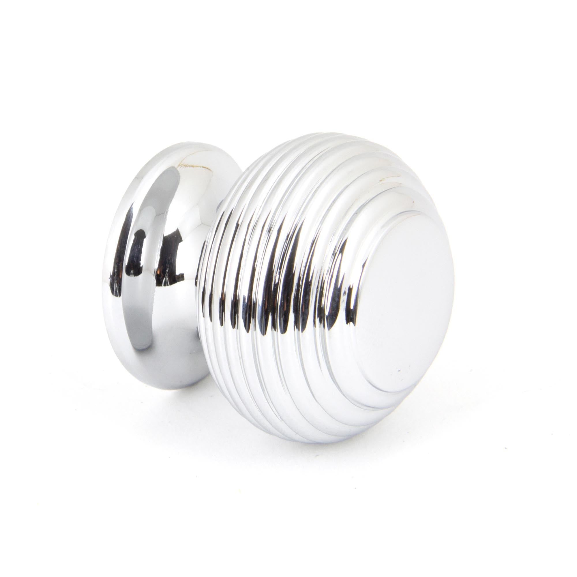Polished Chrome Beehive Cabinet Knob 30mm | From The Anvil - Cabinet Knobs - From The Anvil - Yester Home