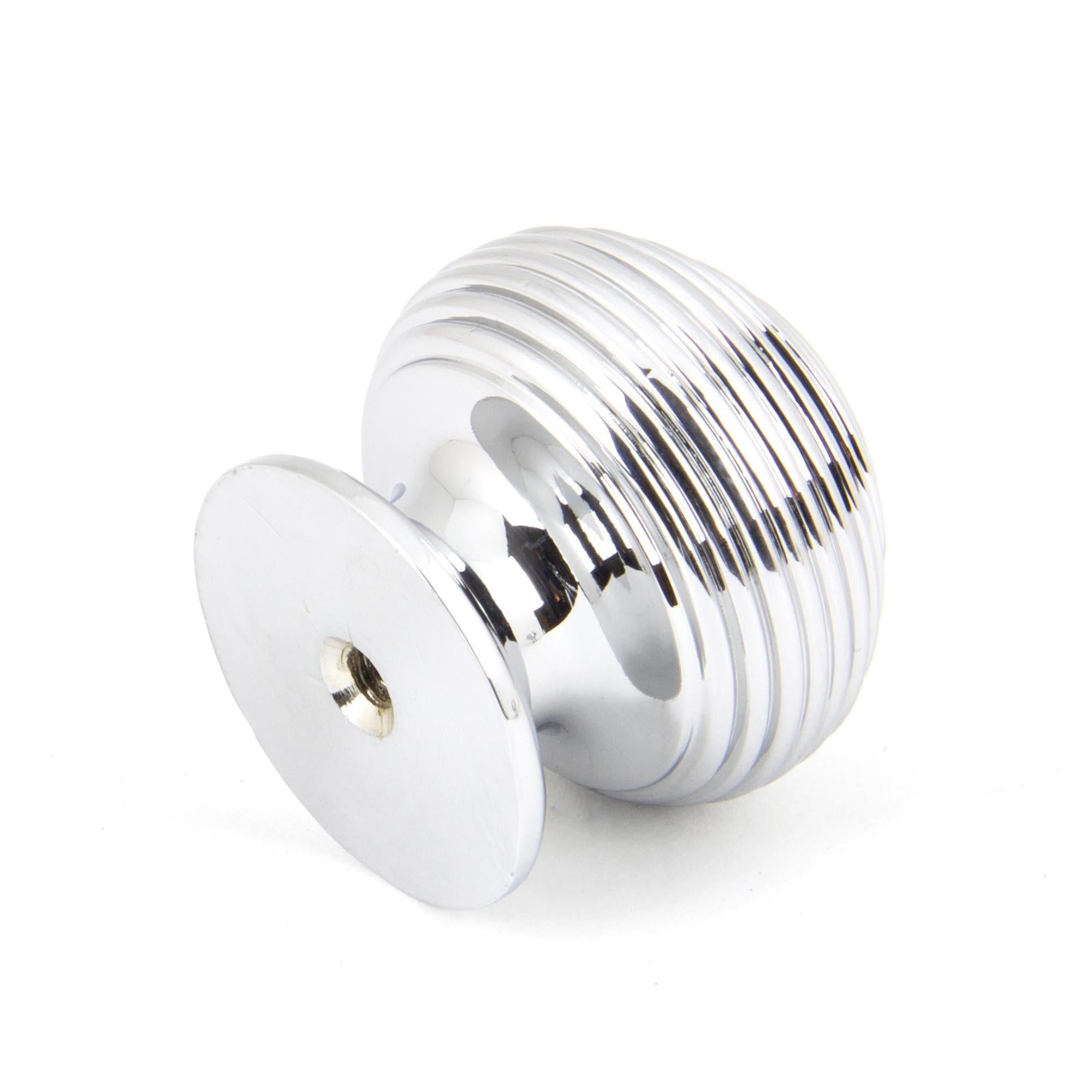 Polished Chrome Beehive Cabinet Knob 30mm | From The Anvil - Cabinet Knobs - From The Anvil - Yester Home