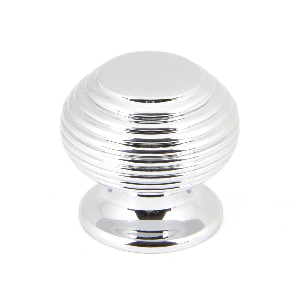Polished Chrome Beehive Cabinet Knob 30mm | From The Anvil-Cabinet Knobs-Yester Home