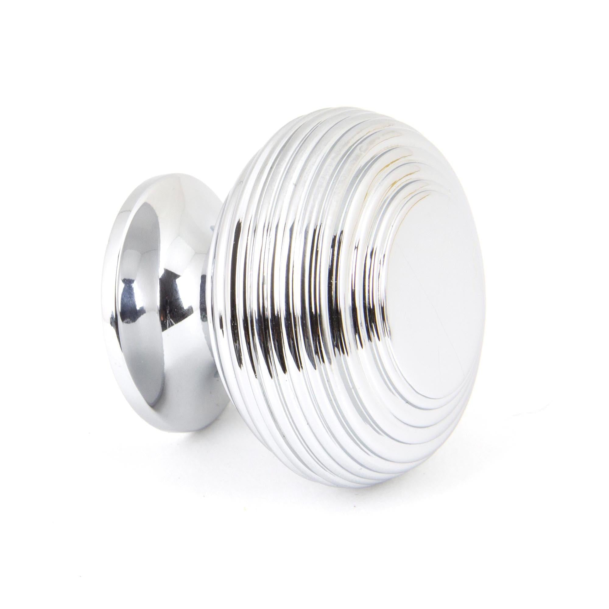Polished Chrome Beehive Cabinet Knob 40mm | From The Anvil - Cabinet Knobs - From The Anvil - Yester Home