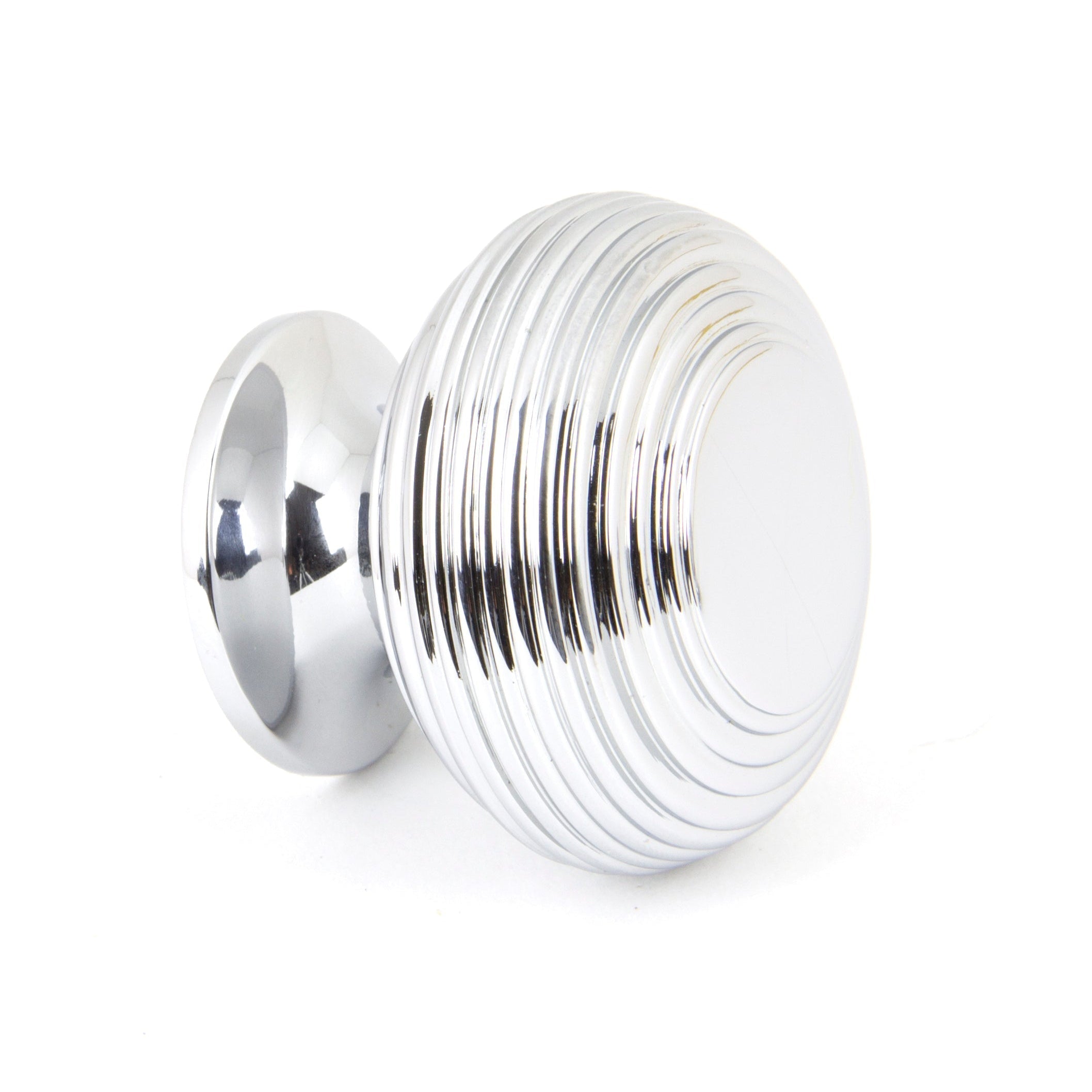 Polished Chrome Beehive Cabinet Knob 40mm | From The Anvil-Cabinet Knobs-Yester Home