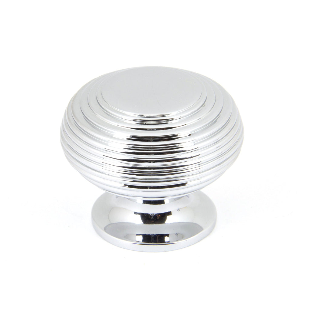 Polished Chrome Beehive Cabinet Knob 40mm | From The Anvil-Cabinet Knobs-Yester Home