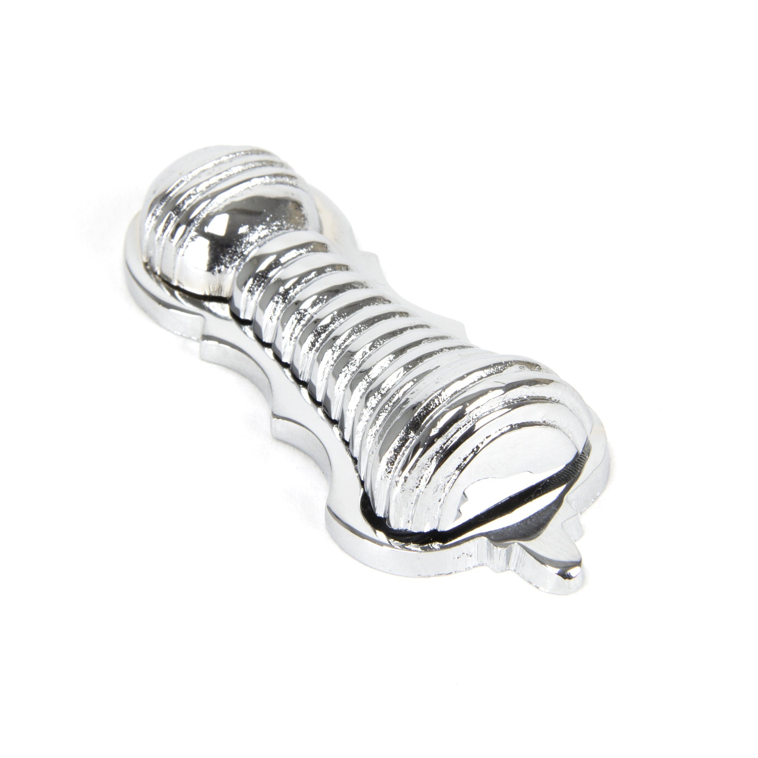Polished Chrome Beehive Escutcheon | From The Anvil-Escutcheons-Yester Home