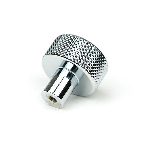 Polished Chrome Brompton Cabinet Knob - 25mm (No rose) | From The Anvil-Cabinet Knobs-Yester Home