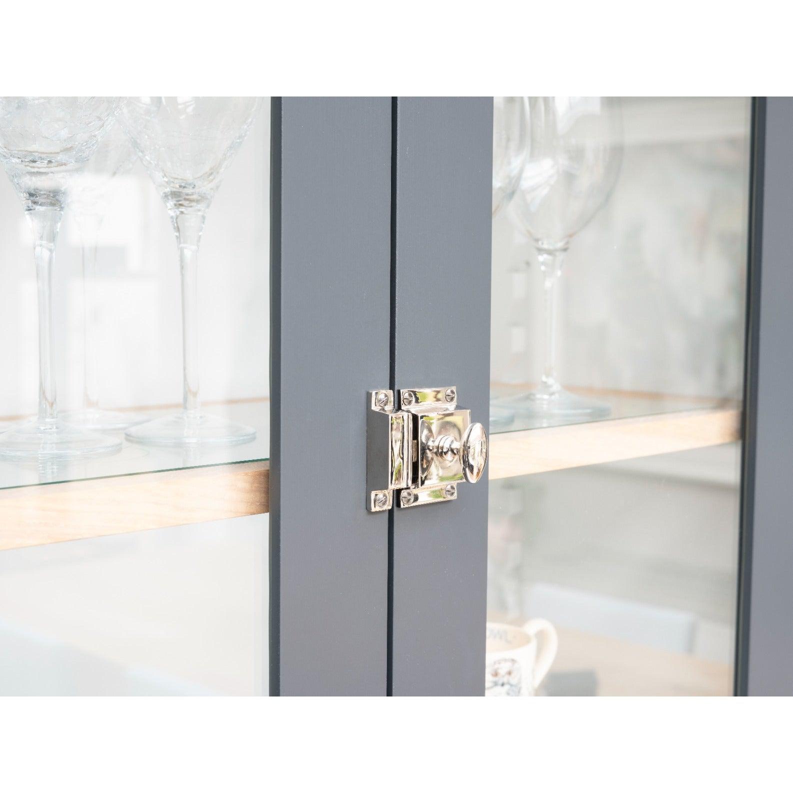 Polished Chrome Cabinet Latch | From The Anvil-Cabinet Latches & Catches-Yester Home