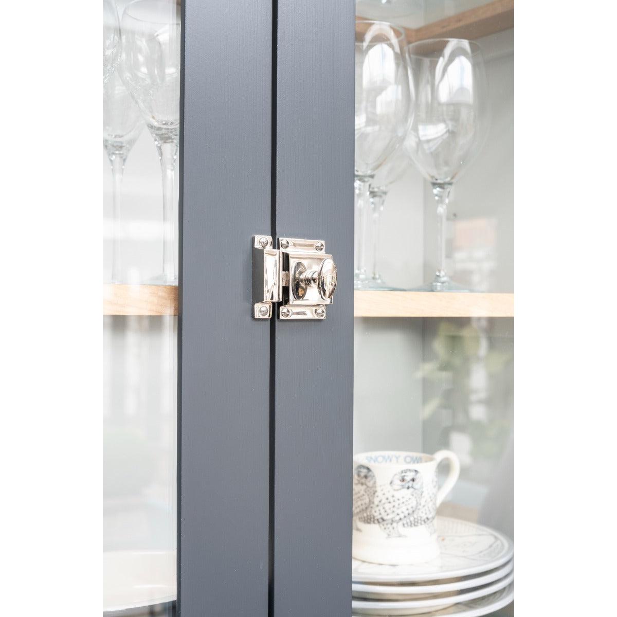 Polished Chrome Cabinet Latch | From The Anvil-Cabinet Latches & Catches-Yester Home