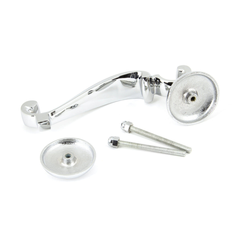 Polished Chrome Doctors Door Knocker | From The Anvil-Bolt-Through Door Knockers-Yester Home