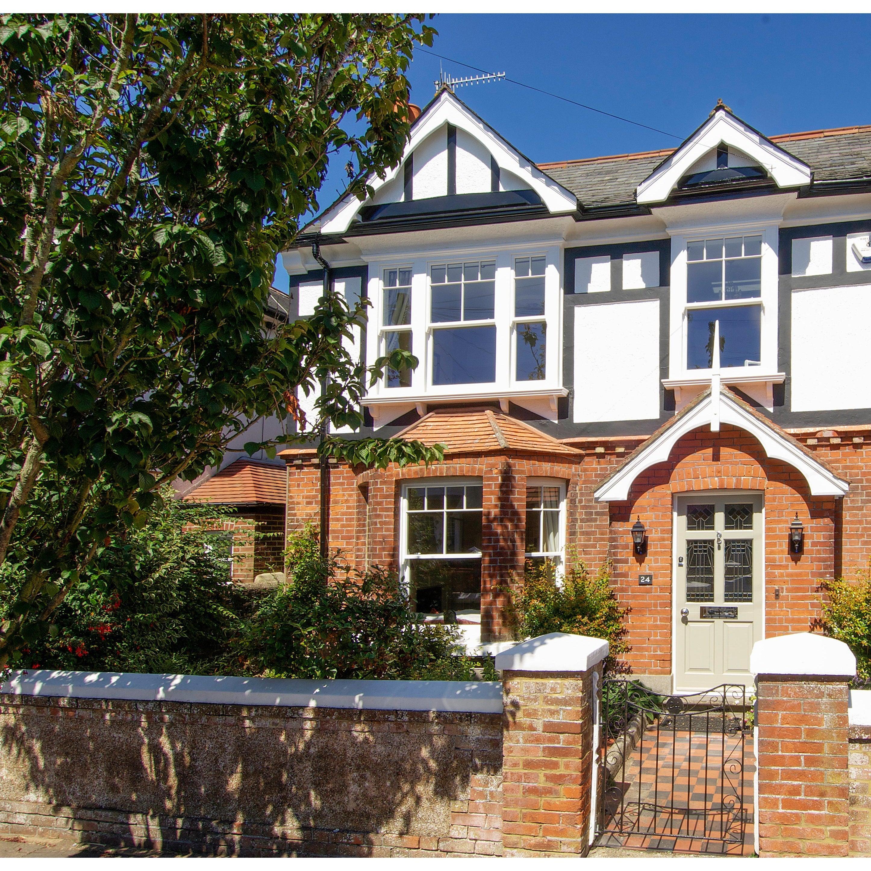 Polished Chrome Doctors Door Knocker | From The Anvil-Bolt-Through Door Knockers-Yester Home