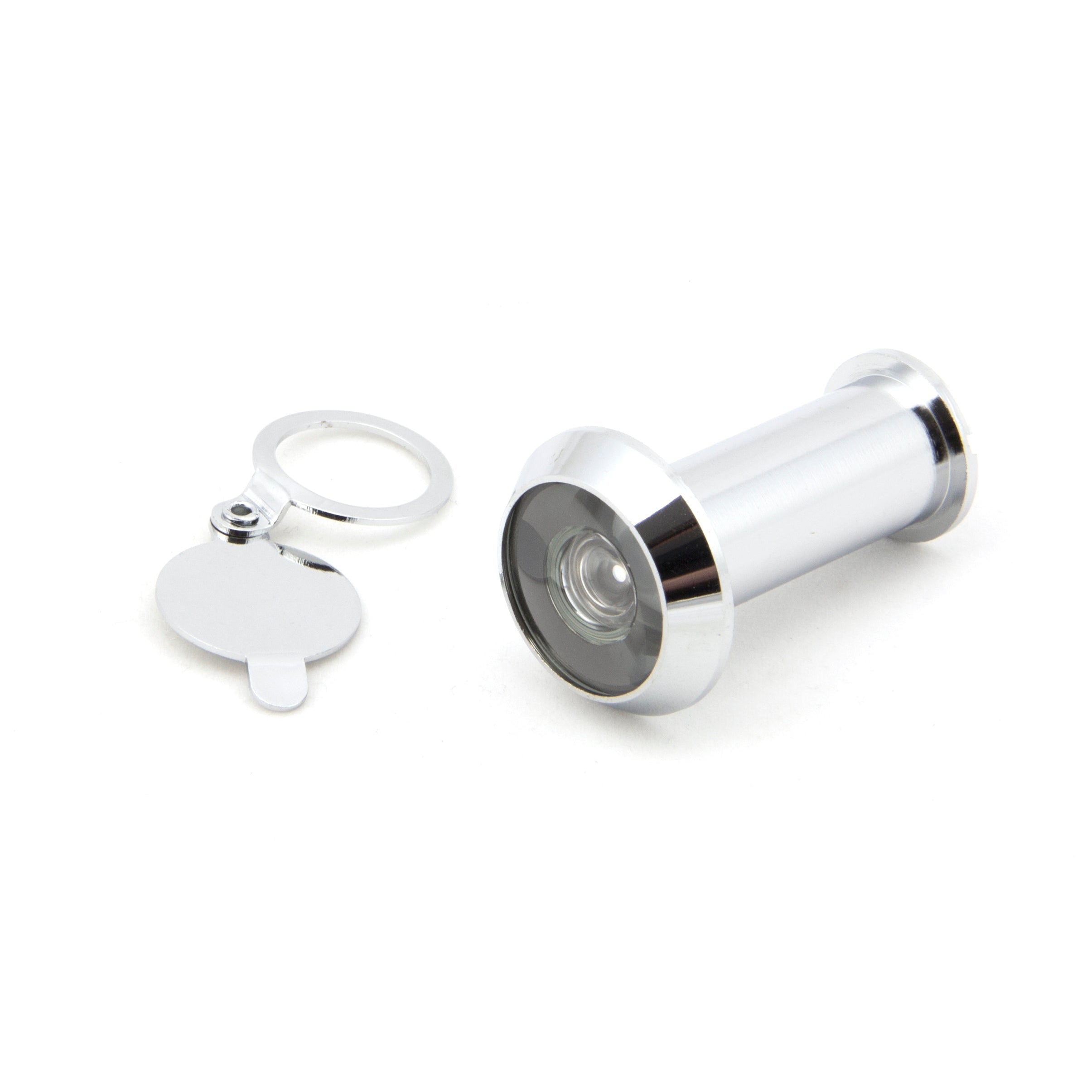 Polished Chrome Door Viewer 180° (34-56mm Door) | From The Anvil-Security-Yester Home