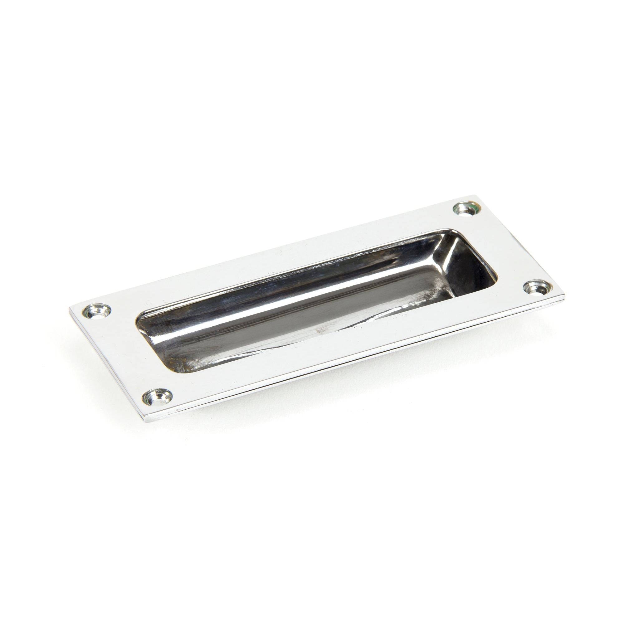 Polished Chrome Flush Handle | From The Anvil - Flush Handles - From The Anvil - Yester Home