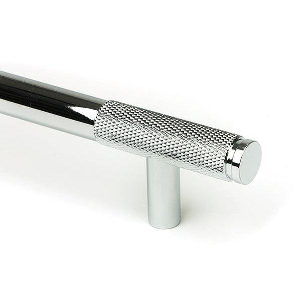 Polished Chrome Half Brompton Pull Handle - Large | From The Anvil-Pull Handles-Yester Home