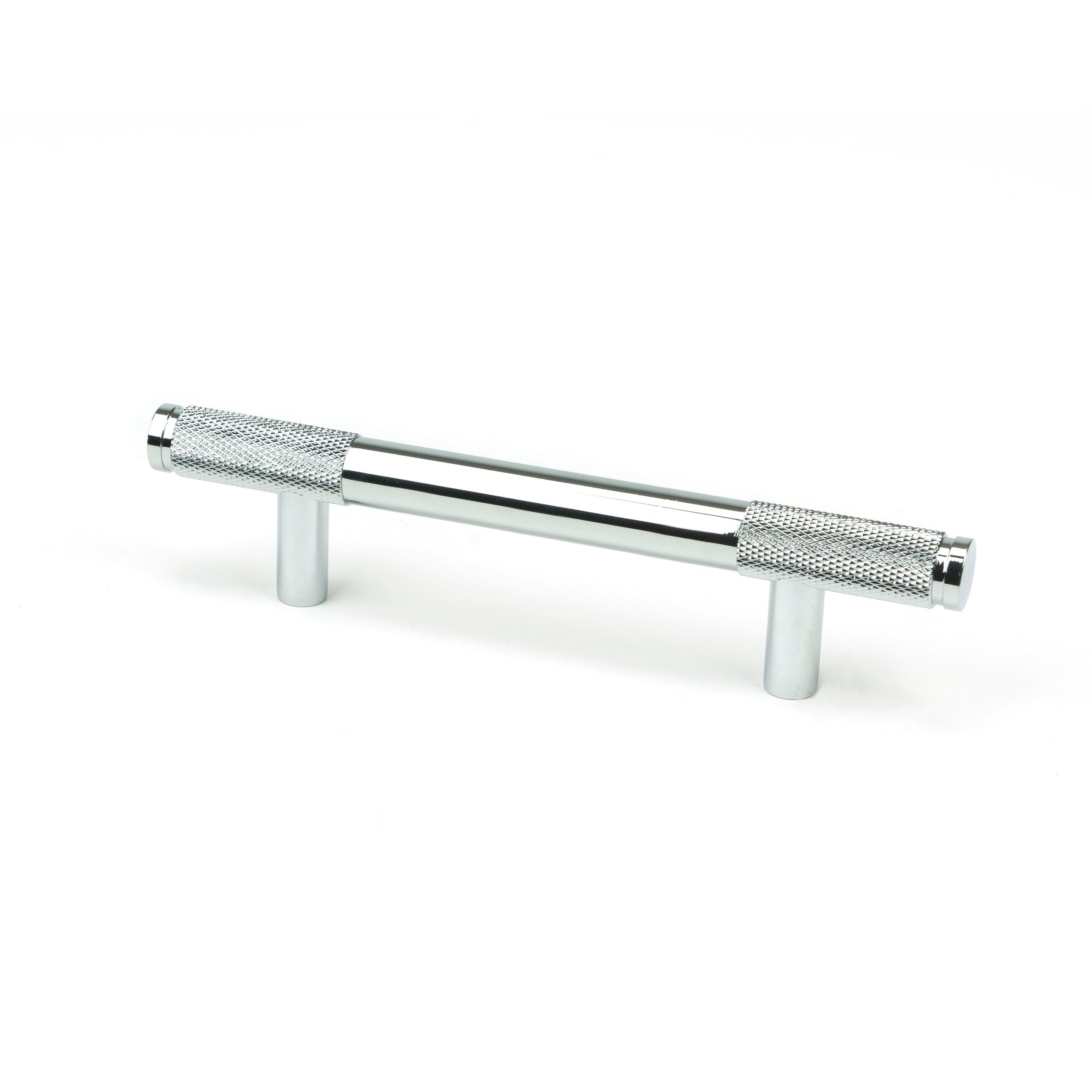 Polished Chrome Half Brompton Pull Handle - Small | From The Anvil - Pull Handles - From The Anvil - Yester Home