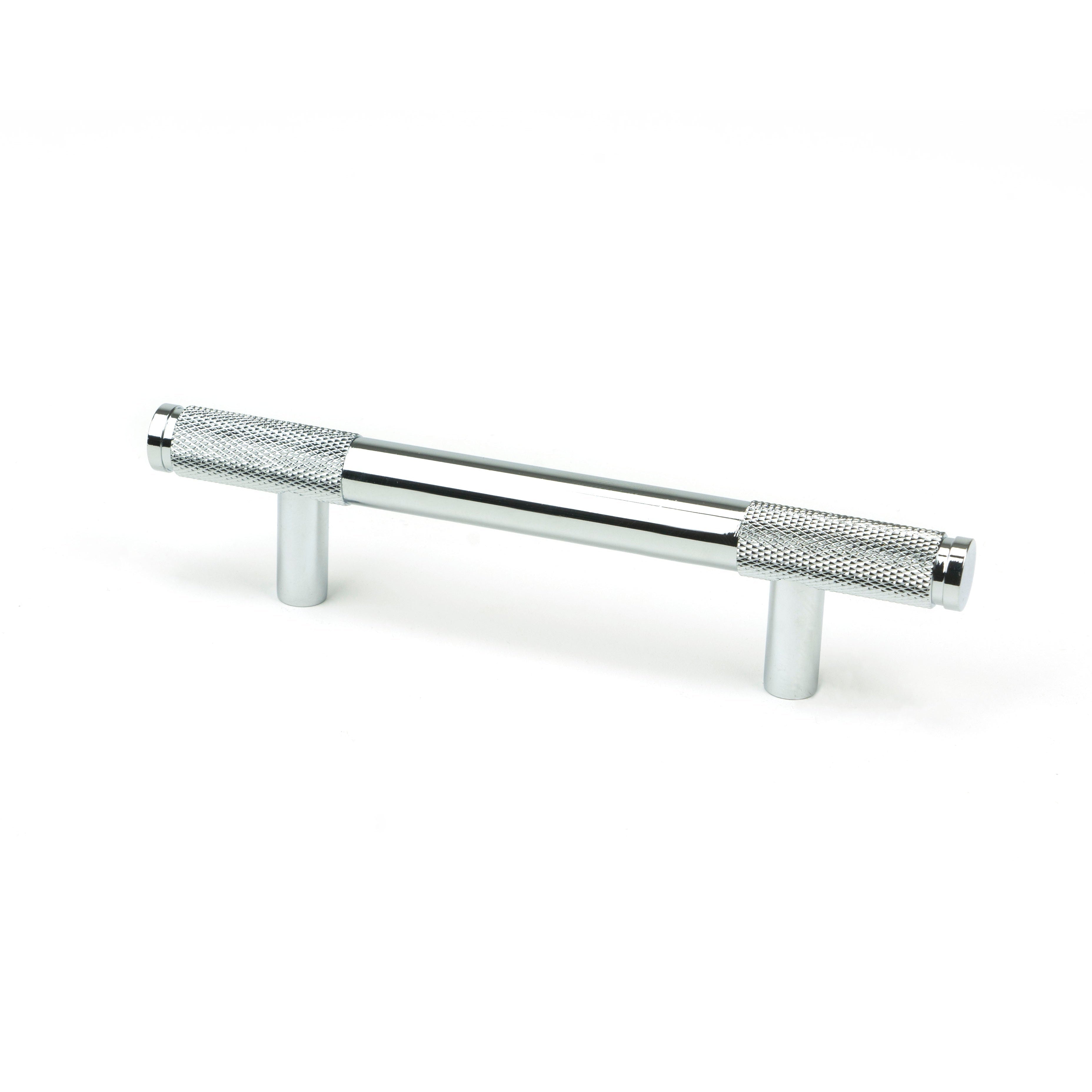 Polished Chrome Half Brompton Pull Handle - Small | From The Anvil-Pull Handles-Yester Home