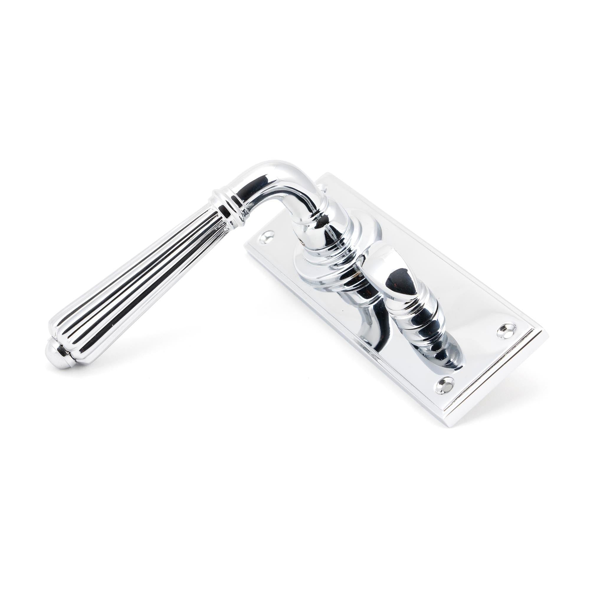 Polished Chrome Hinton Lever Bathroom Set | From The Anvil - Lever Bathroom - From The Anvil - Yester Home