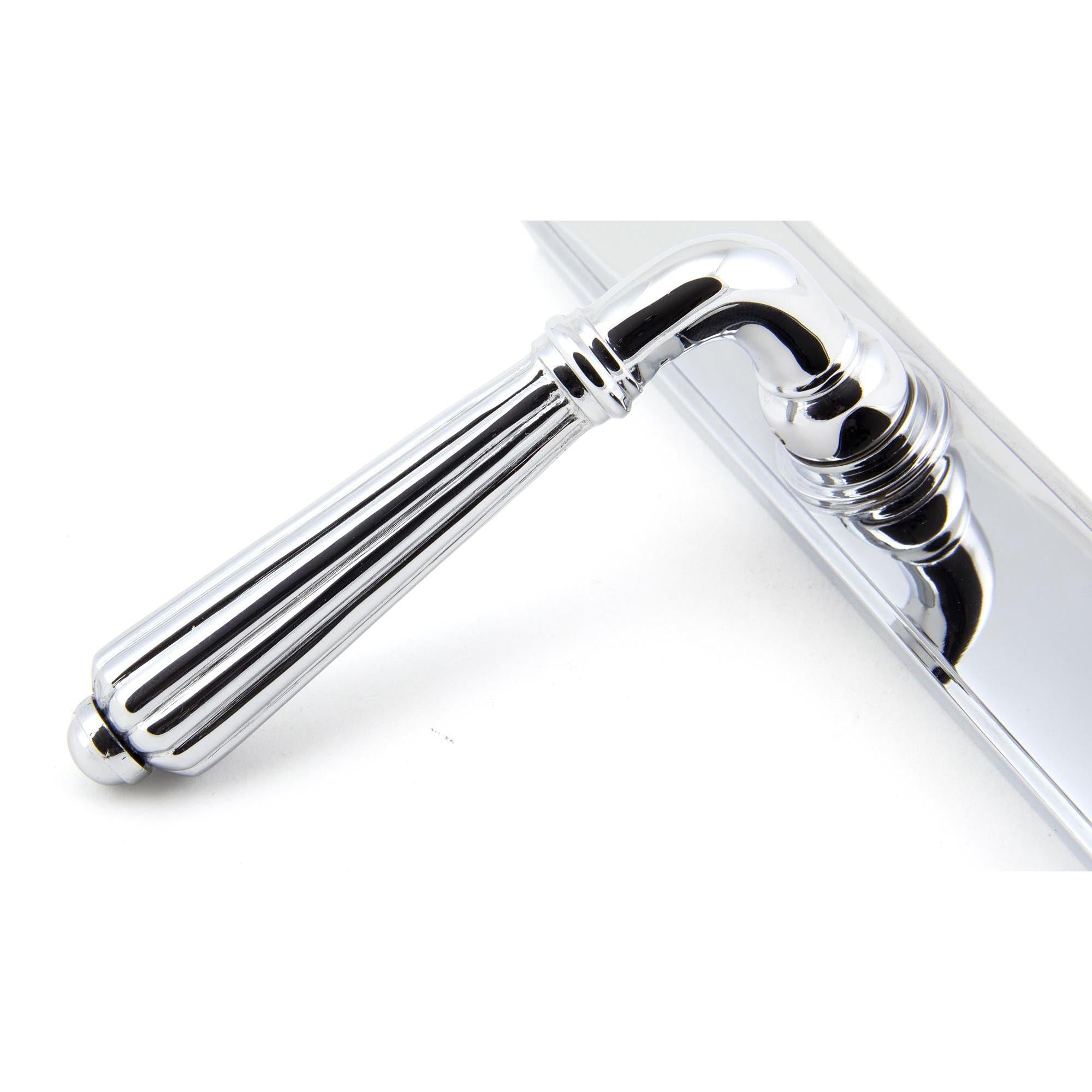 Polished Chrome Hinton Slimline Lever Espag. Lock Set | From The Anvil - Espagnolette - From The Anvil - Yester Home