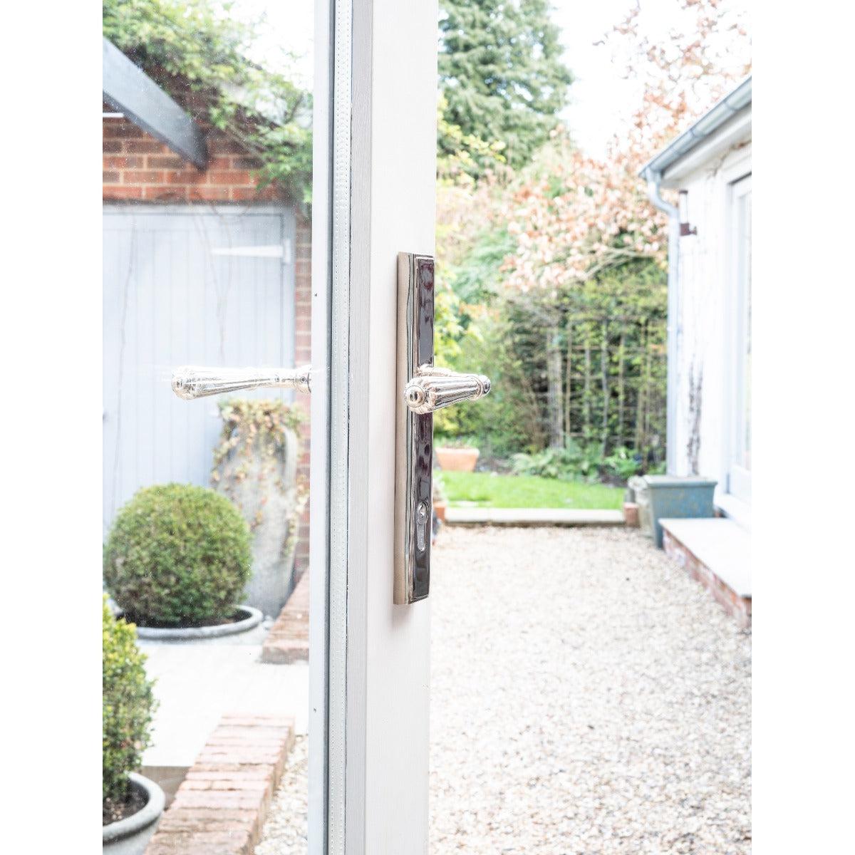 Polished Chrome Hinton Slimline Lever Espag. Lock Set | From The Anvil-Espagnolette-Yester Home