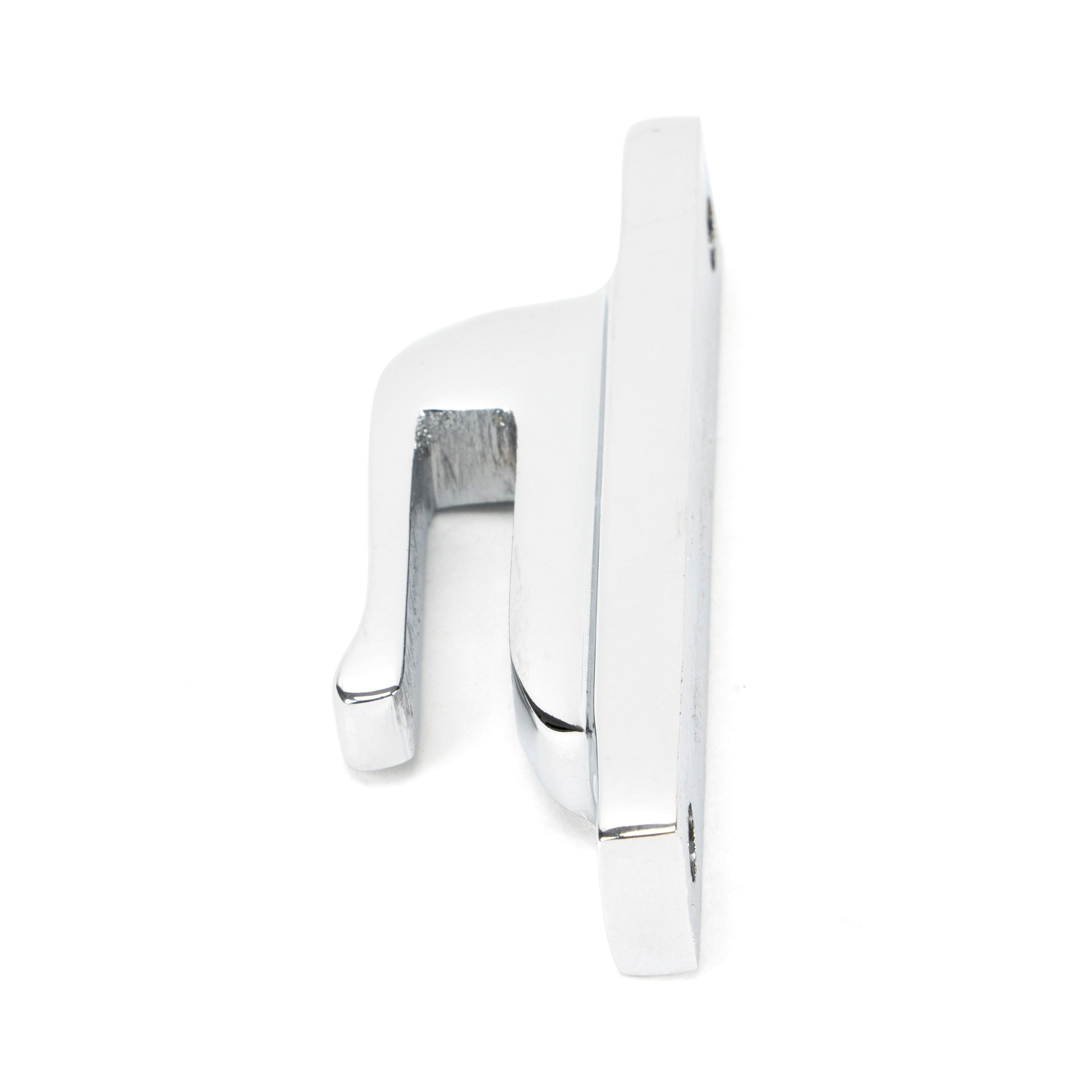 Polished Chrome Hook Plate | From The Anvil-Hook Plates-Yester Home