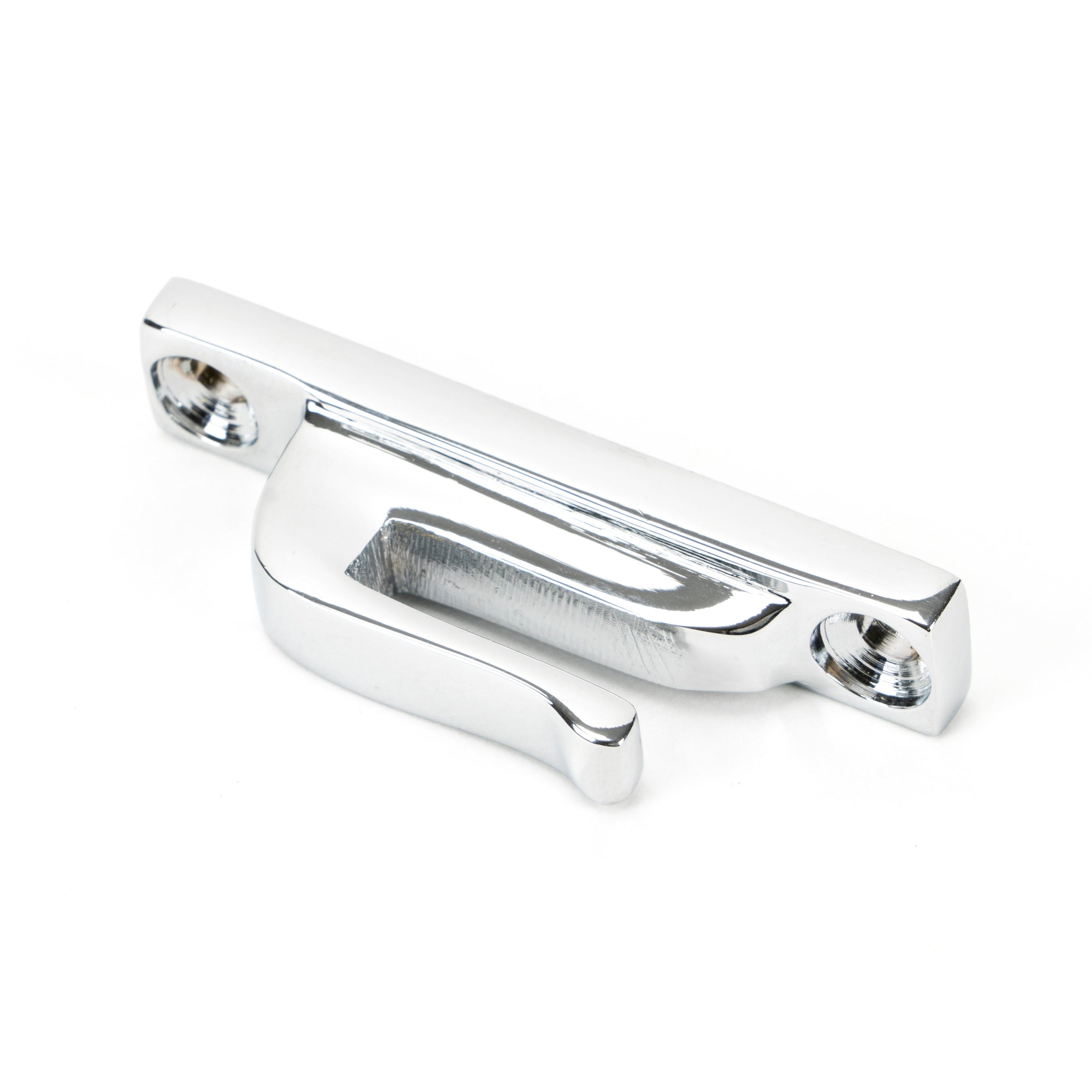 Polished Chrome Hook Plate | From The Anvil-Hook Plates-Yester Home