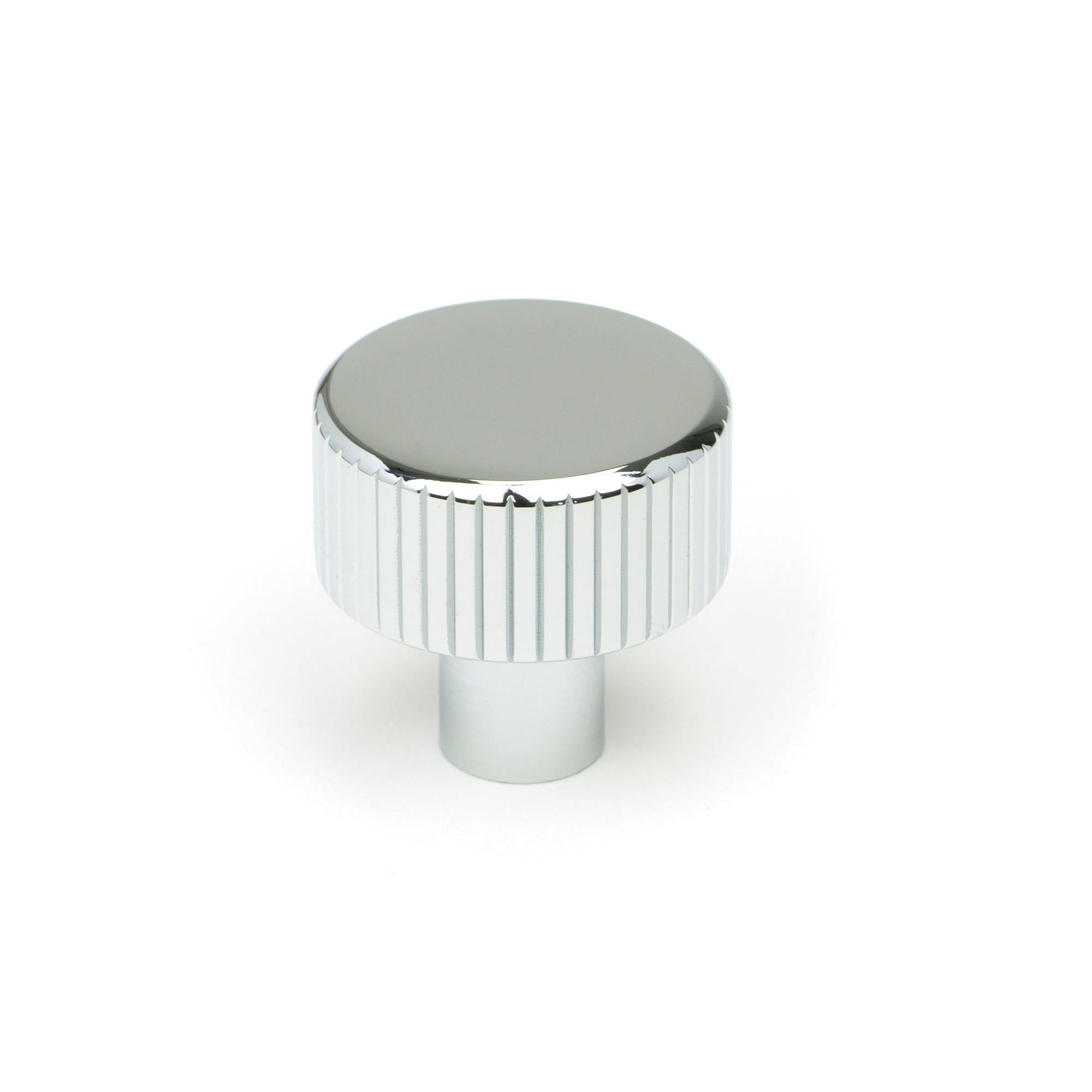 Polished Chrome Judd Cabinet Knob - 25mm (No rose) | From The Anvil - Cabinet Knobs - From The Anvil - Yester Home