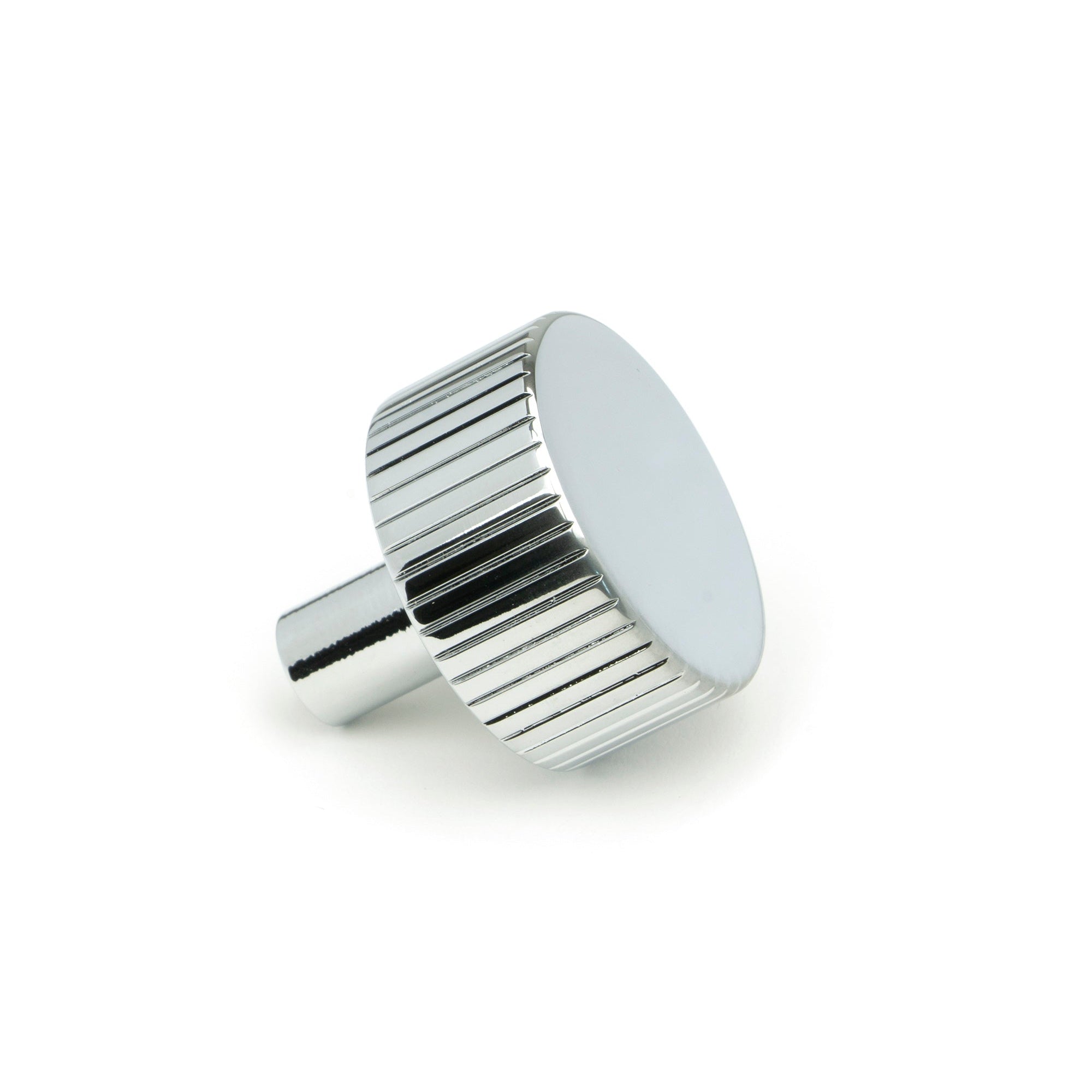 Polished Chrome Judd Cabinet Knob - 32mm (No rose) | From The Anvil-Cabinet Knobs-Yester Home